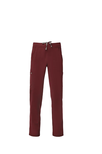 Men's Burgundy Axim™ - Cargo Scrub Pants - Image 11