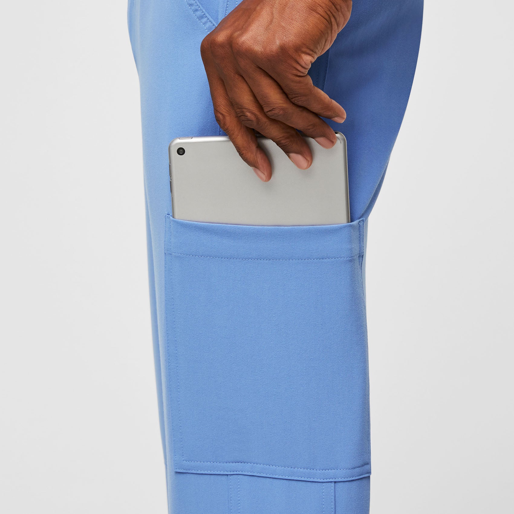 Men's Ceil Blue Axim™ - Short Cargo Scrub Pants - Image 5