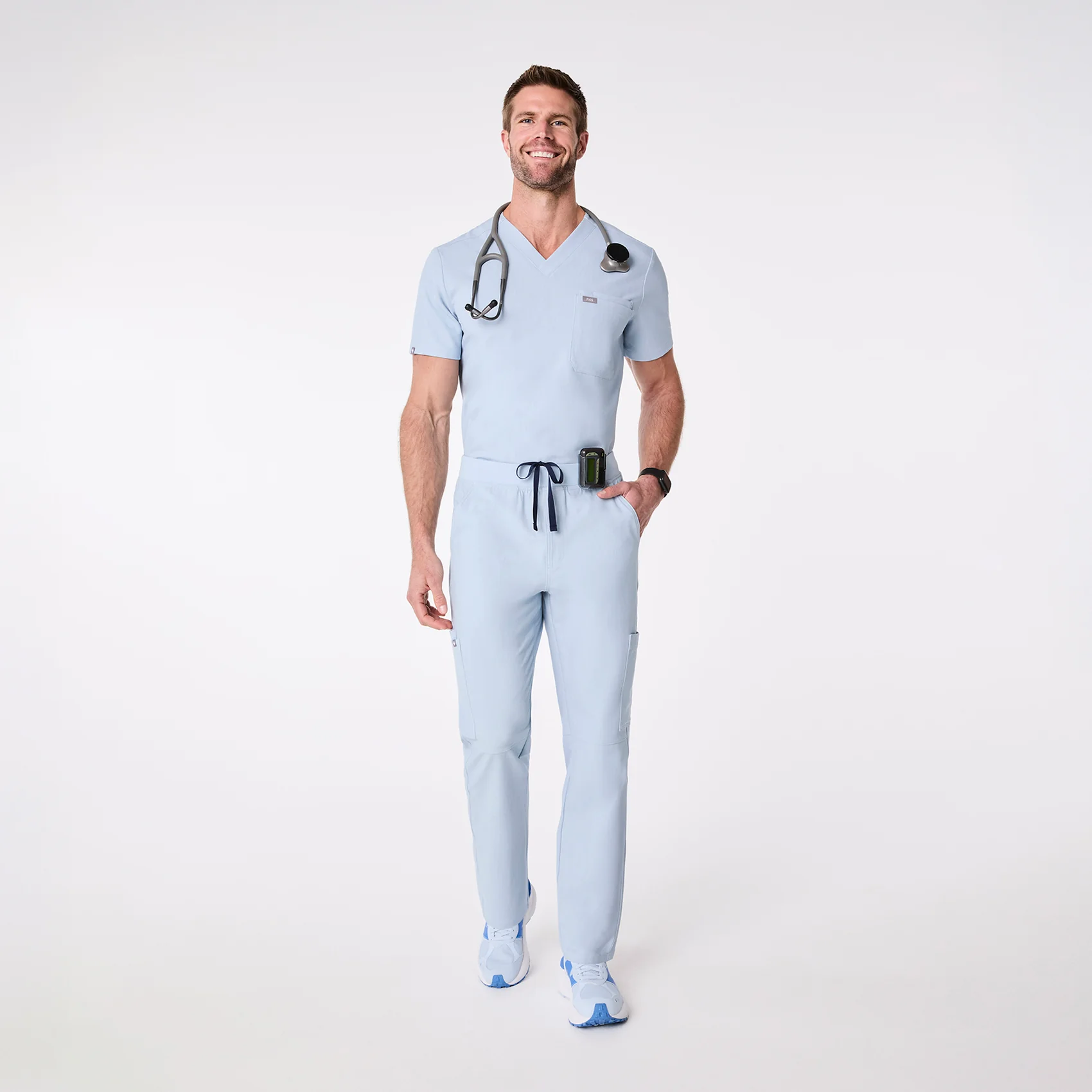 men's Chambray Axim - Cargo Scrub Pant™ - Image 2