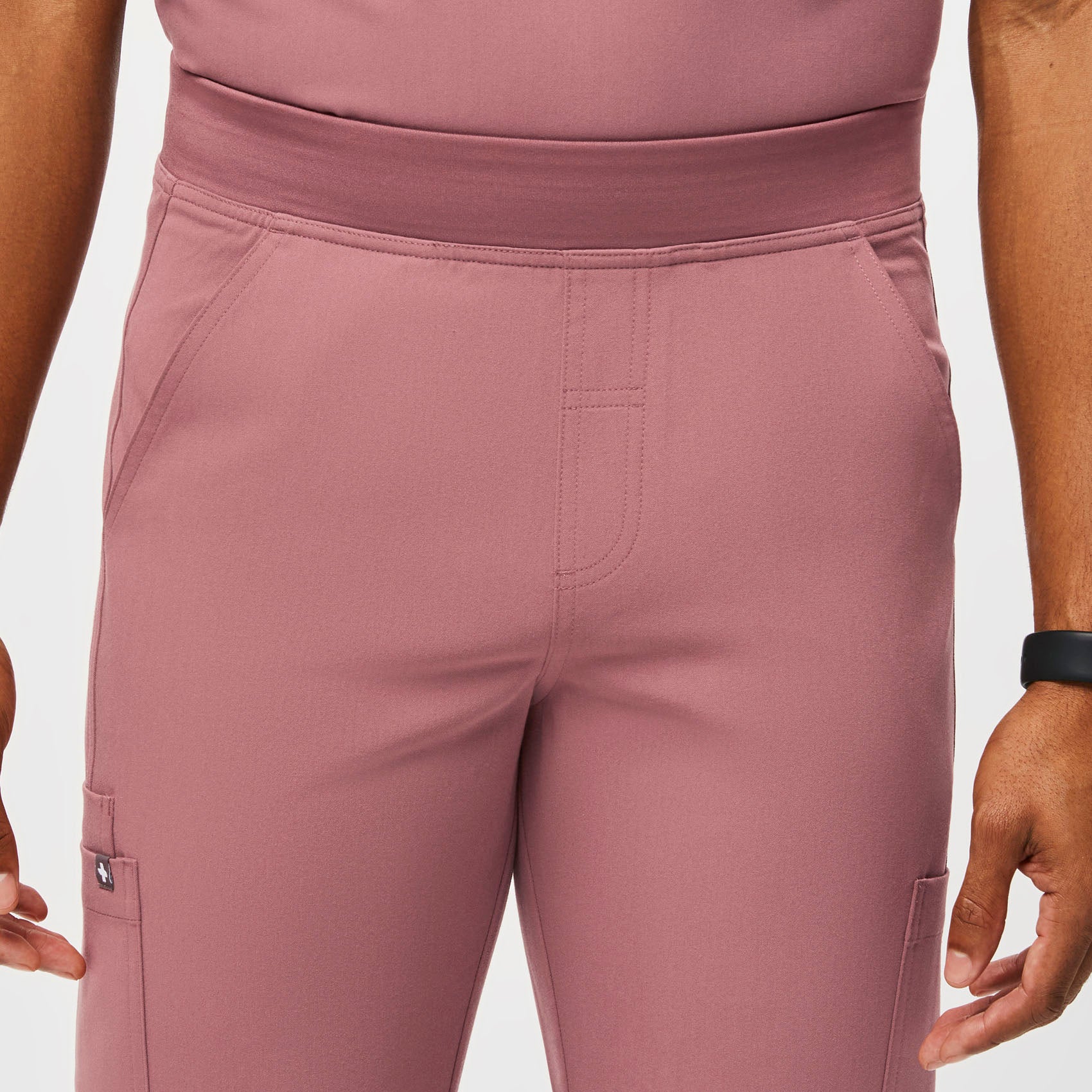 men's Mauve Axim™ - Tall Cargo Scrub Pants - Image 5