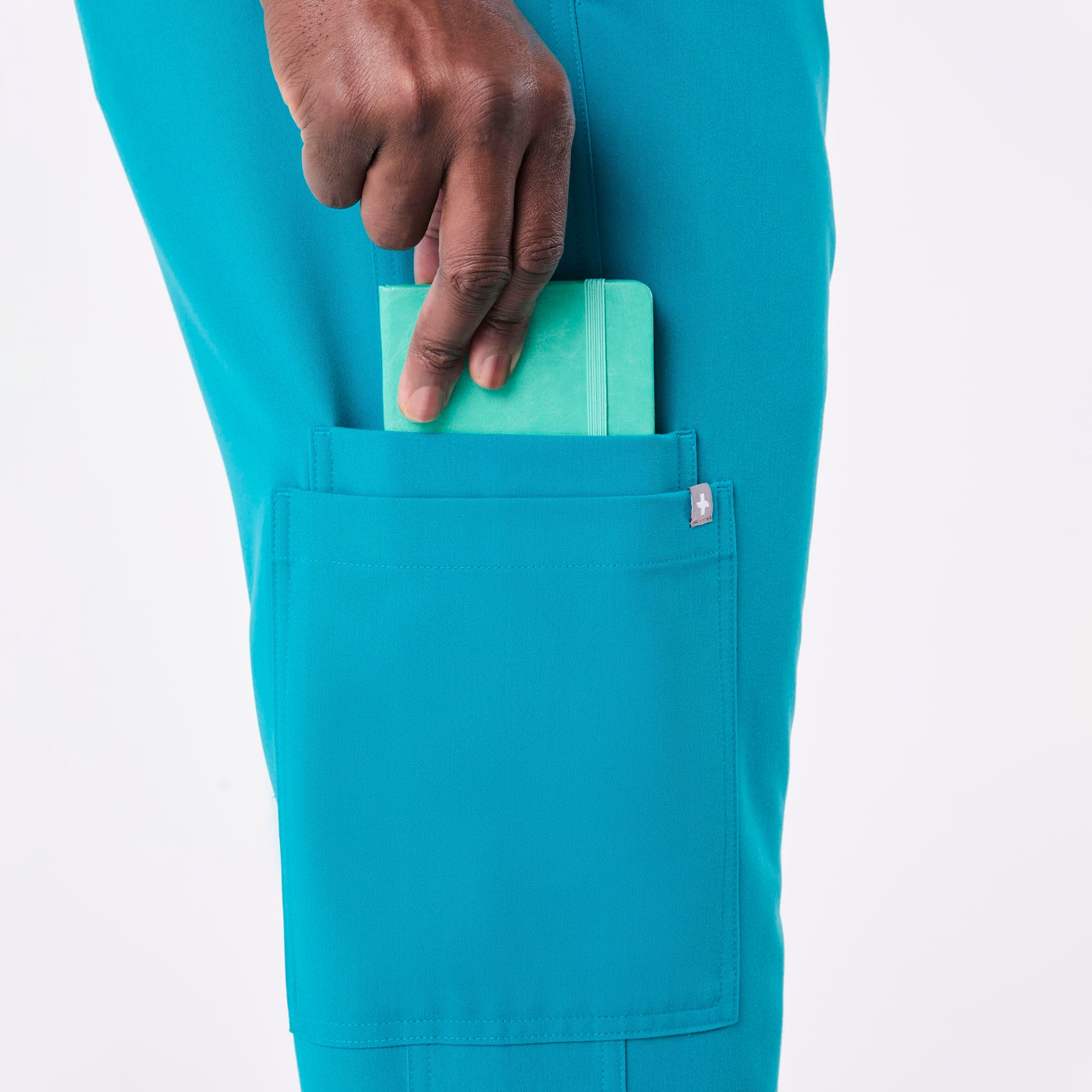 men's Teal Axim - Tall Cargo Scrub Pant™ - Image 6