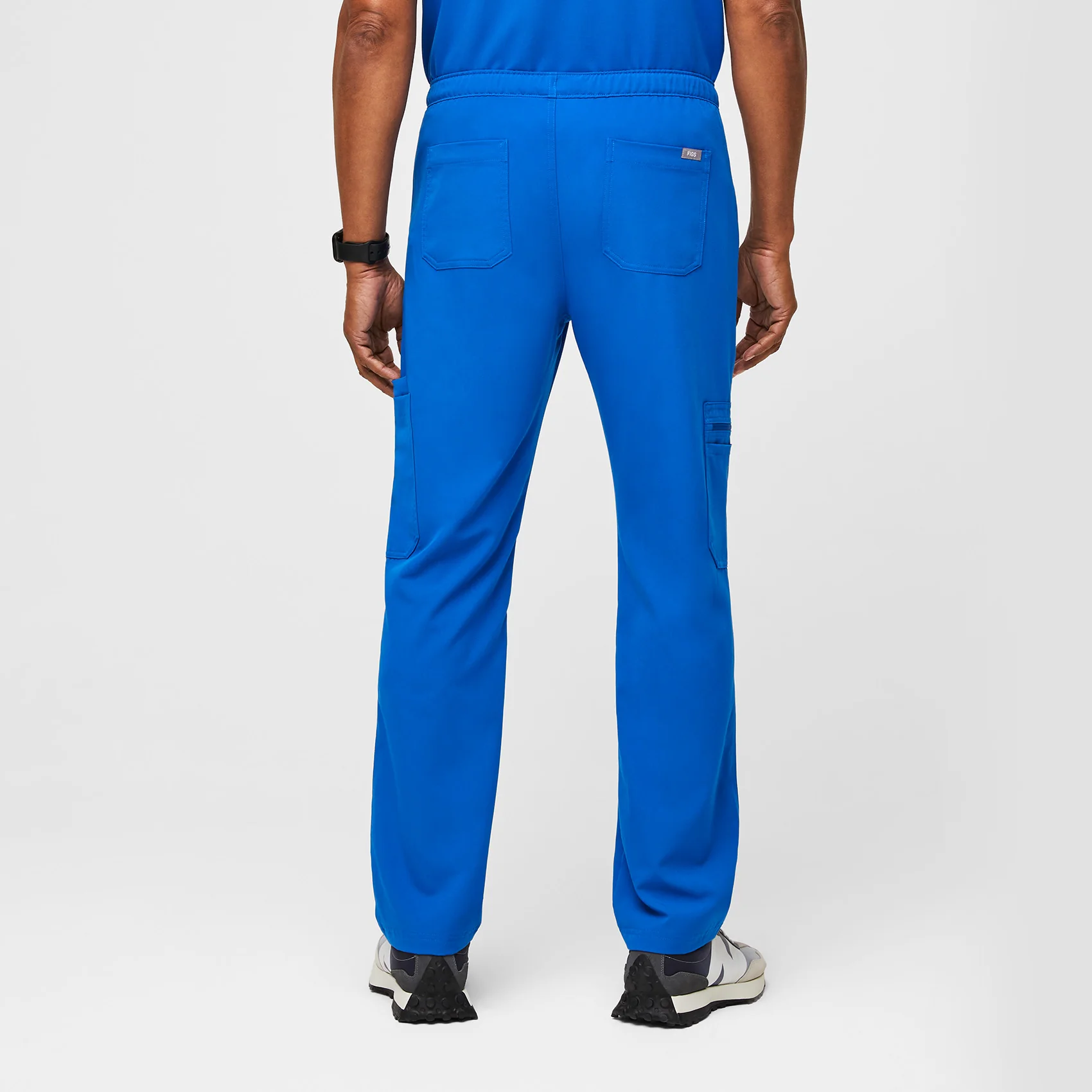Men's Royal Blue Cairo™ - Short Cargo Scrub Pants - Image 4