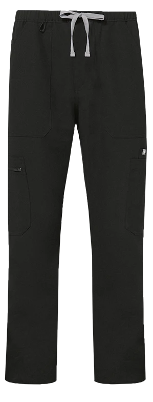 Men's Black Cairo™ - Short Cargo Scrub Pants - Image 9