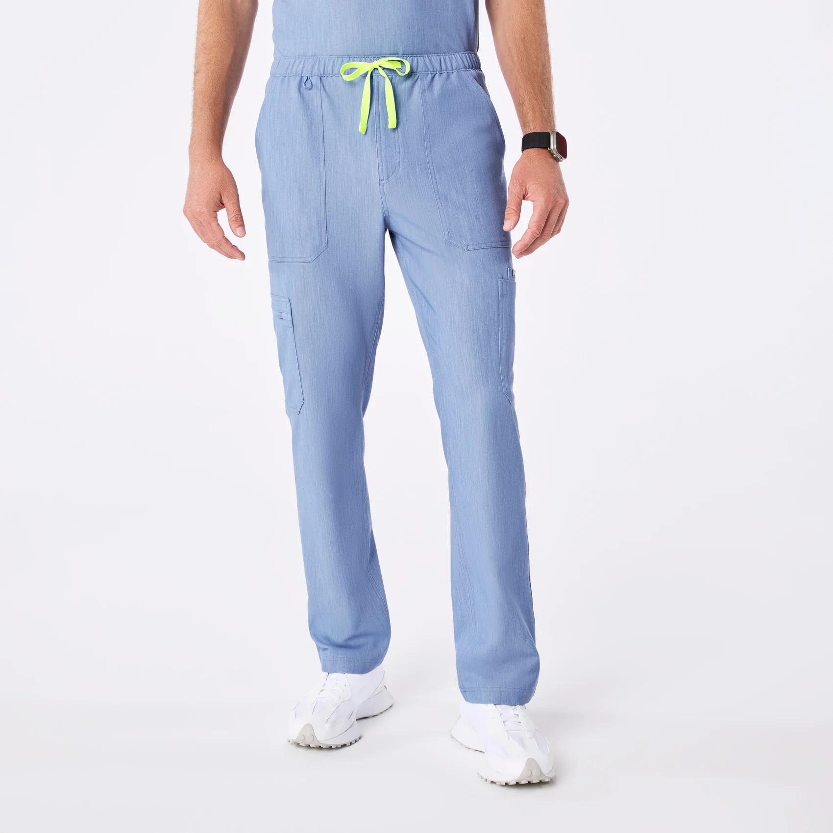 men's Heather Indigo Cairo - Tall Cargo Scrub Pant™