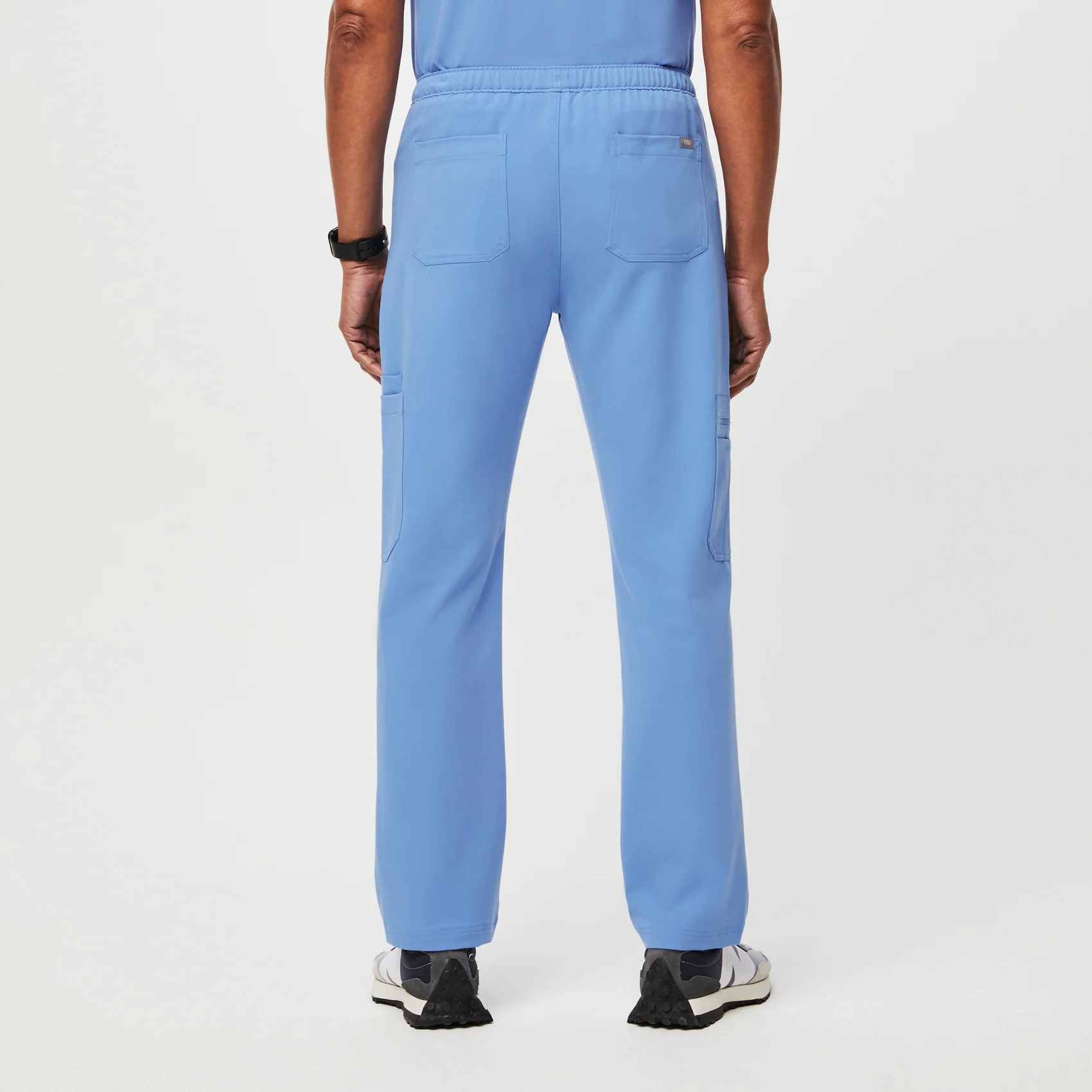 men's Ceil Blue Cairo™ - Tall Cargo Scrub Pants (3XL - 6XL) - Image 4