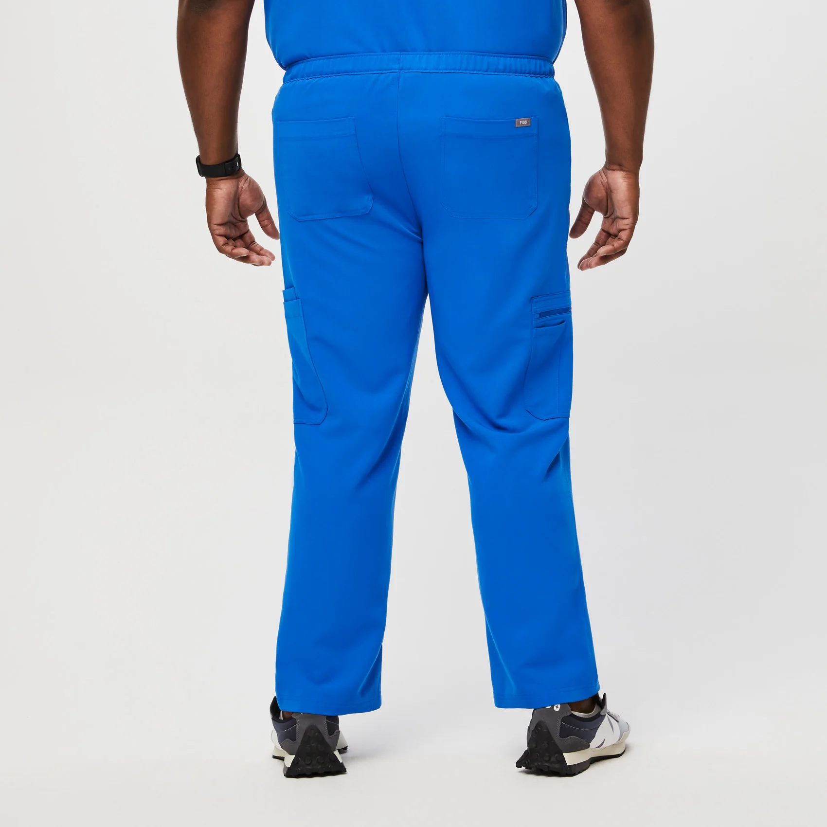 men's Royal Blue Cairo™ - Tall Cargo Scrub Pants (3XL - 6XL) - Image 4