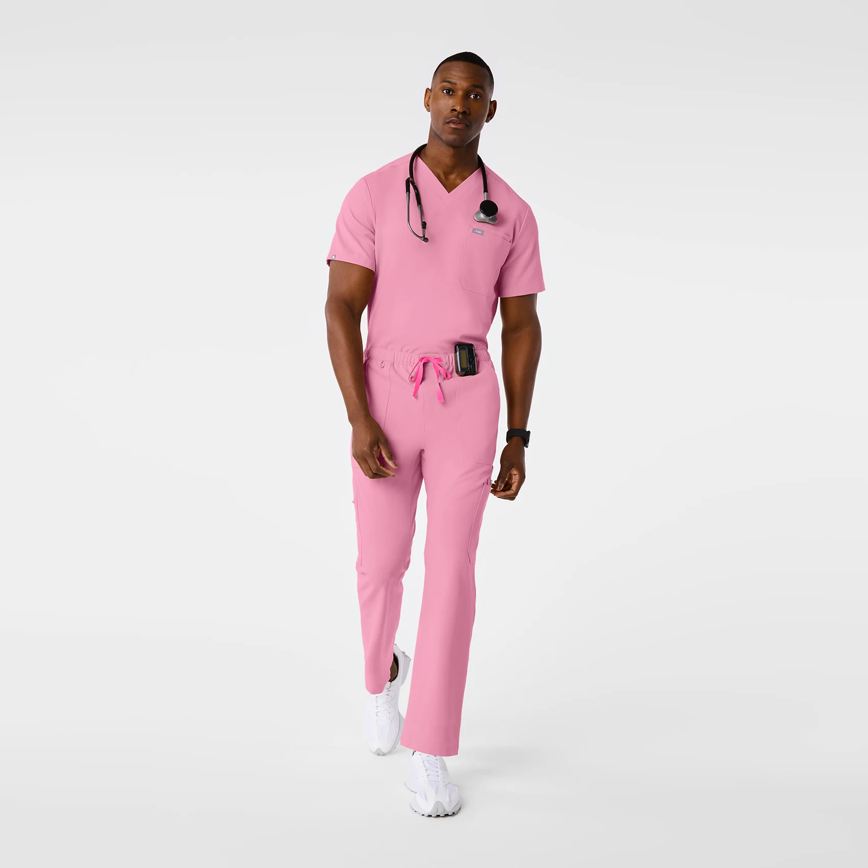 men's Chalk Pink Cairo - Tall Cargo Scrub Pant™ - Image 2