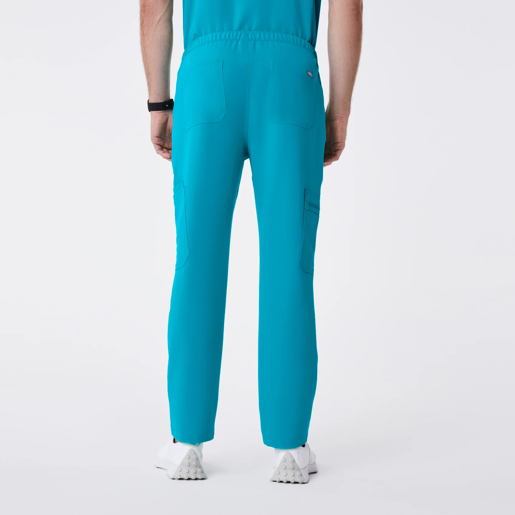 men's Teal Cairo - Tall Cargo Scrub Pant™ - Image 4