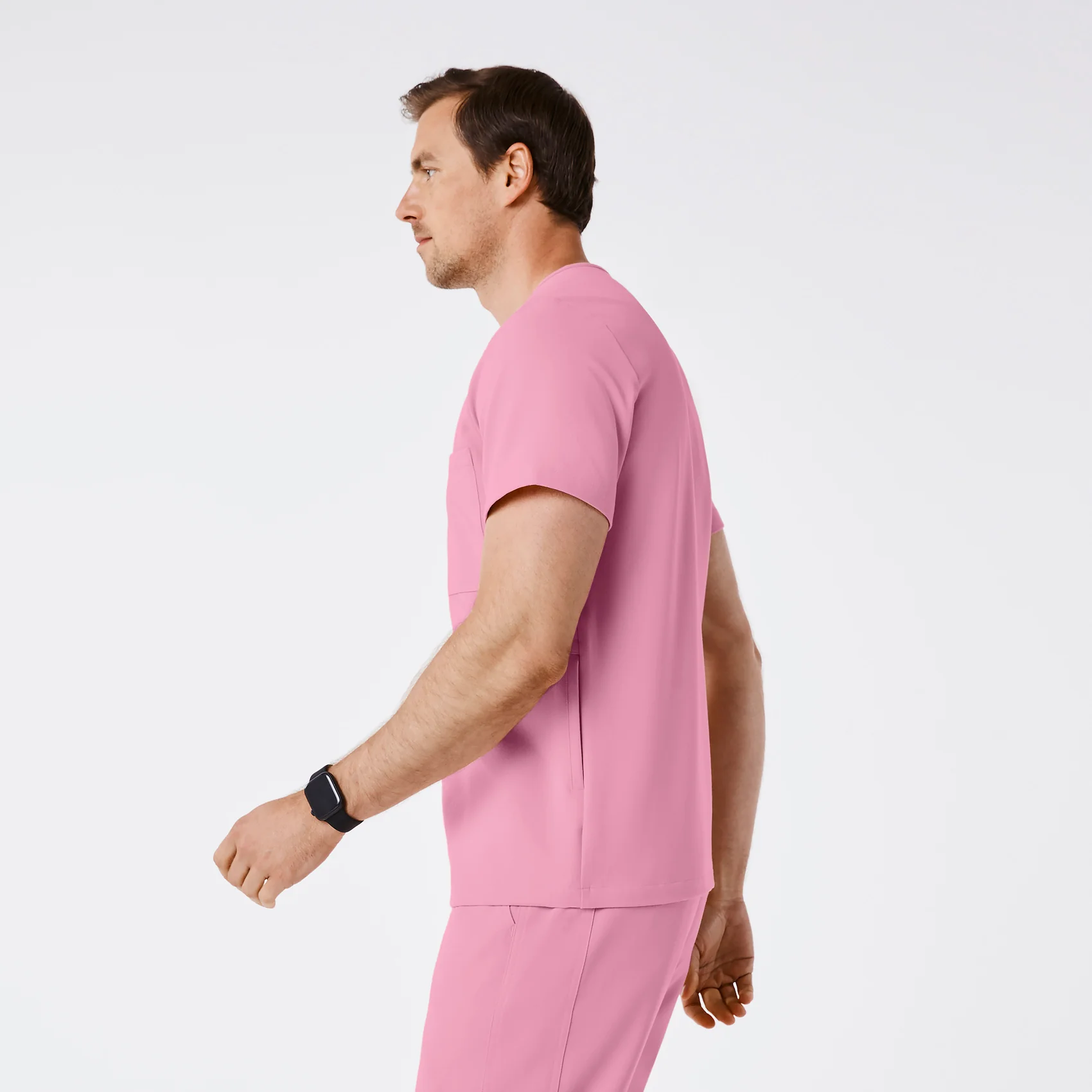 men's Chalk Pink Chisec - Three-Pocket Scrub Top™ - Image 4