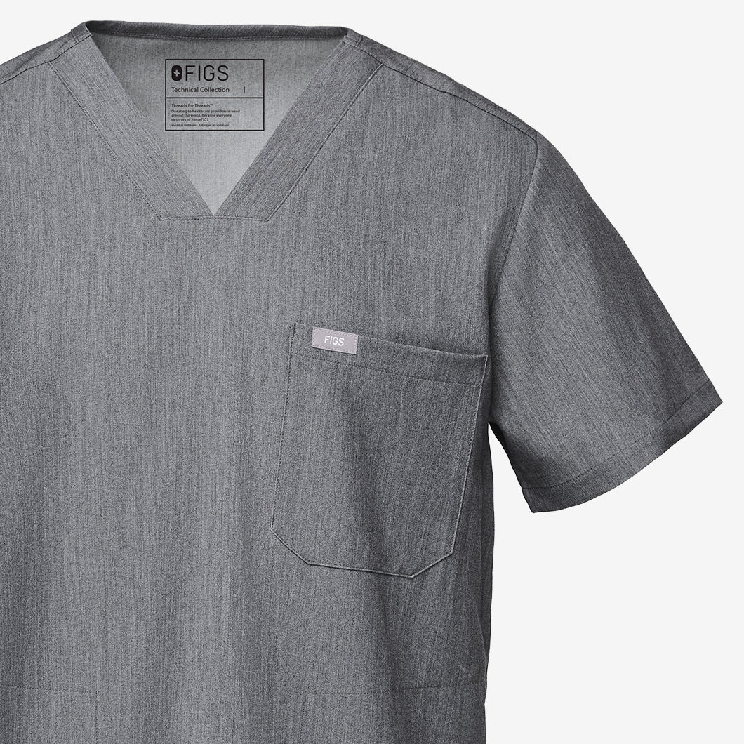 men's Deep Reef Chisec - Three-Pocket Scrub Top™ - Image 9