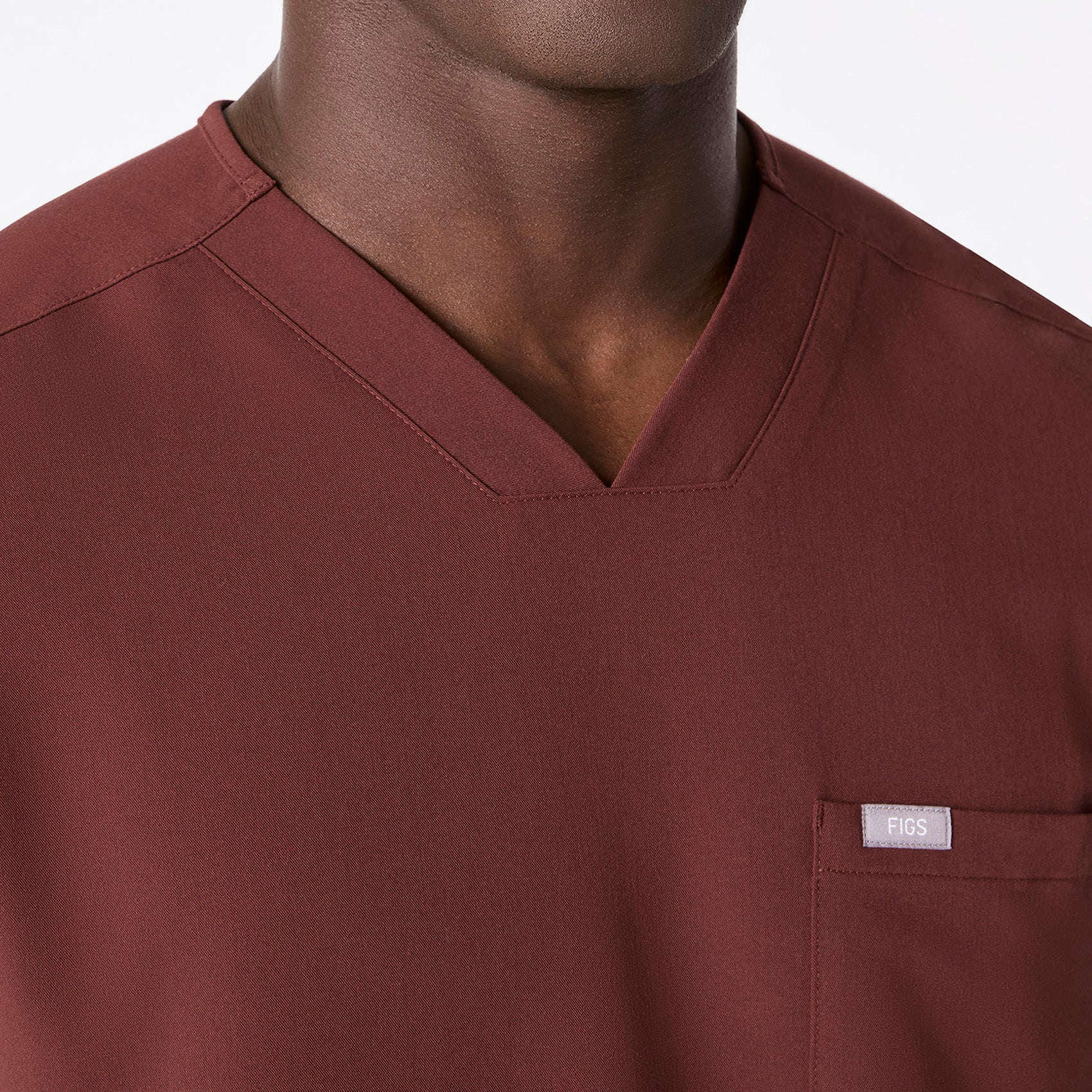 men's Walnut Chisec - Three-Pocket Scrub Top™ - Image 4