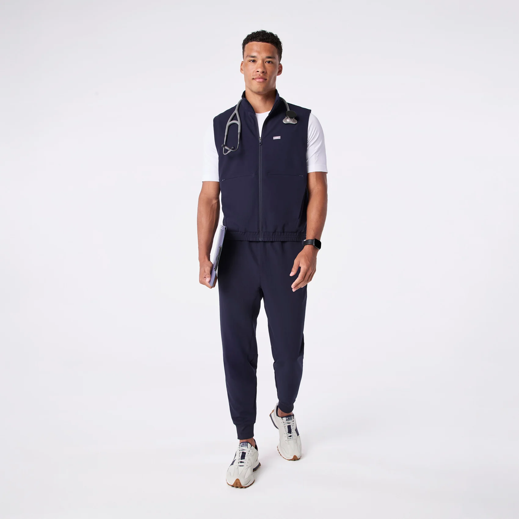 men's Navy Cobaki Vest - Image 2