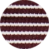 Men's Burgundy Double Stripe - Compression Socks - Image 5