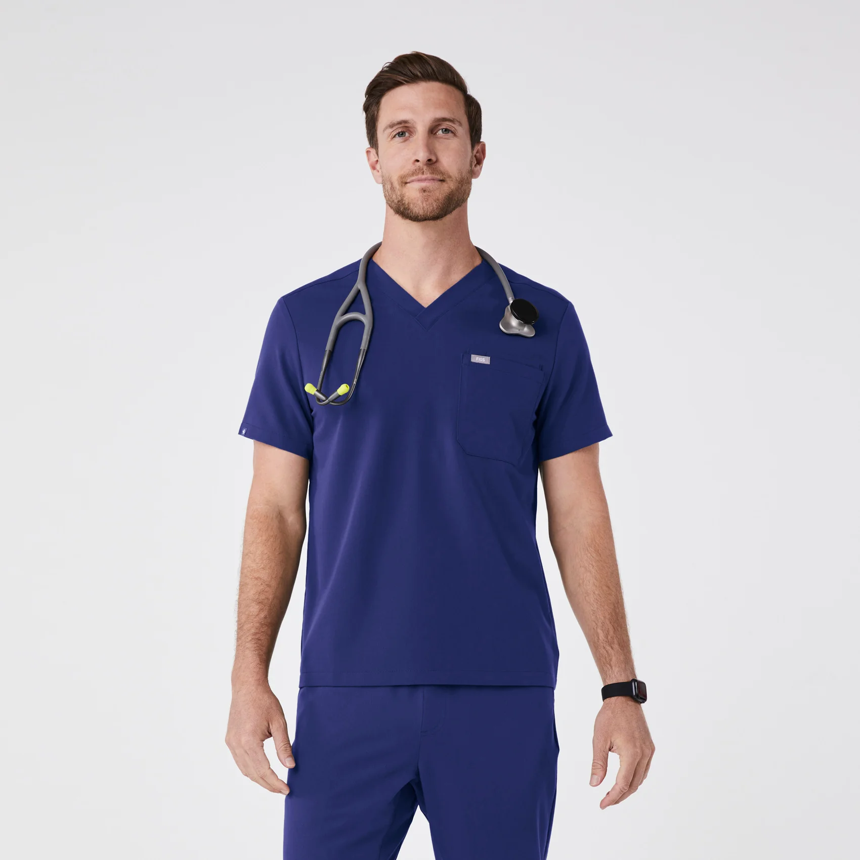 men's Sapphire Leon - Three-Pocket Scrub Top™