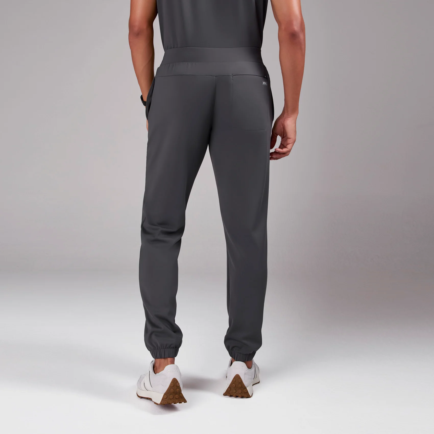 men's Charcoal Forster FORMx Jogger -Tall  Scrub Pant™ - Image 4