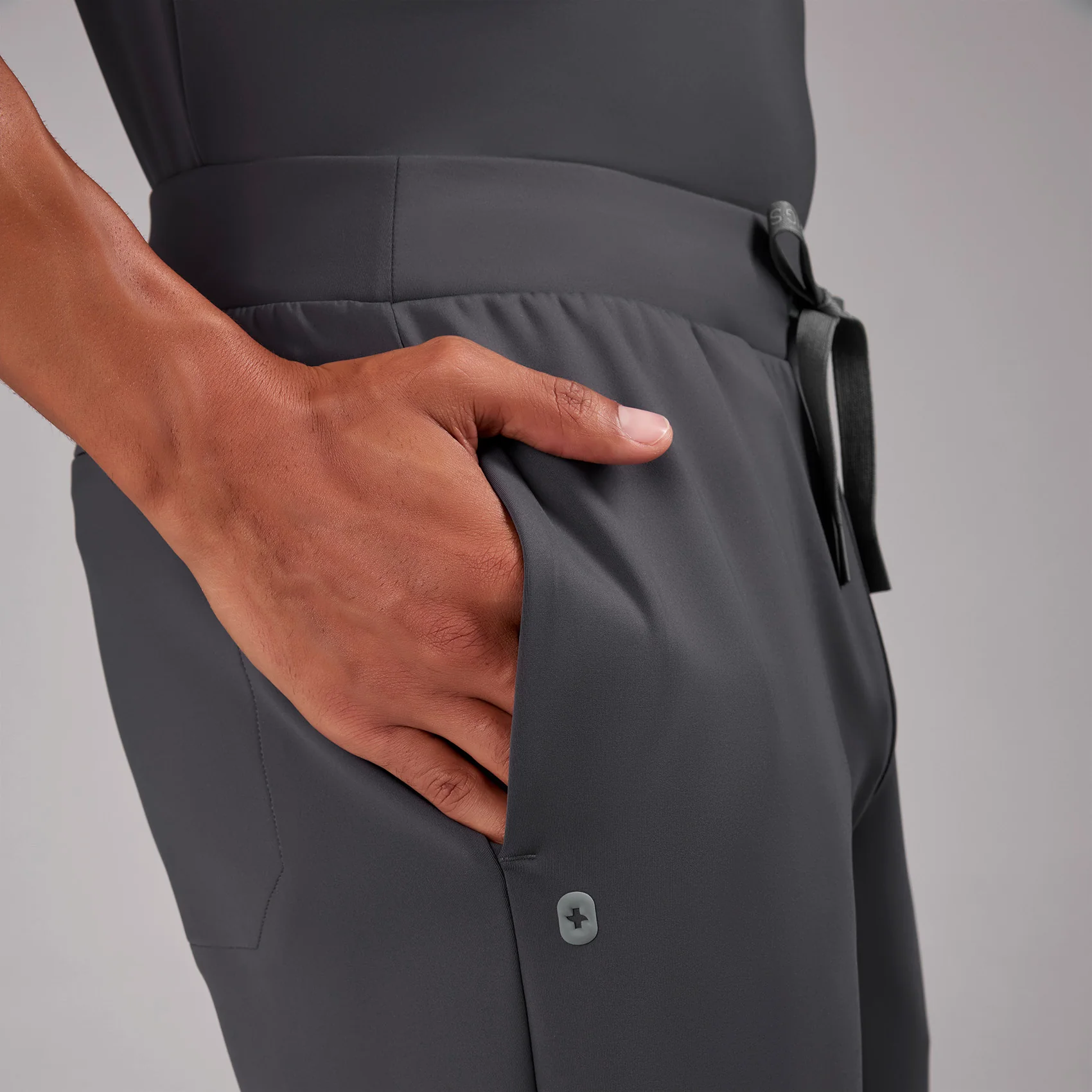 men's Charcoal Forster FORMx Jogger -Tall  Scrub Pant™ - Image 7