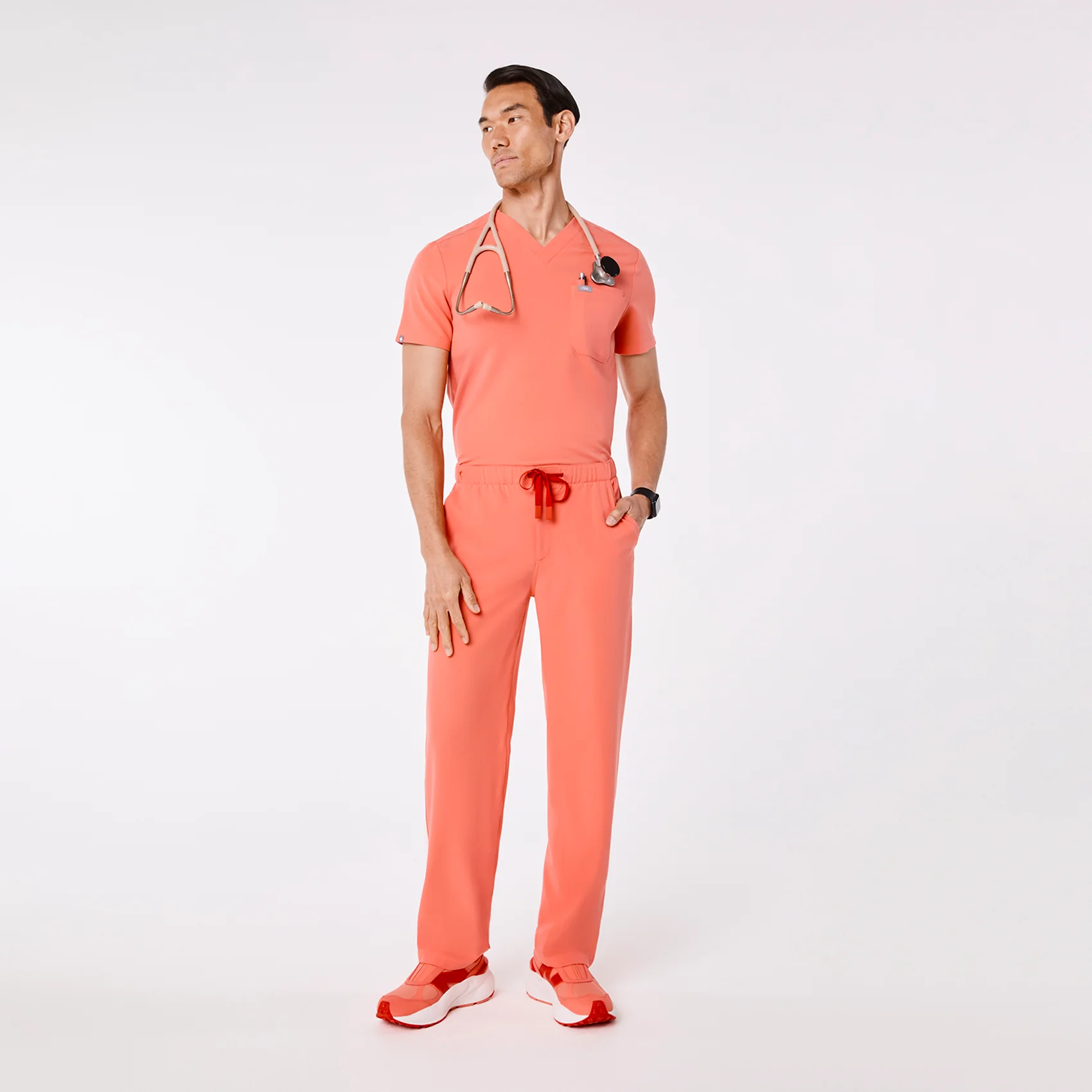 men's Sunset Drift Halcott Relaxed Straight Leg - Short Scrub Pant - Image 2