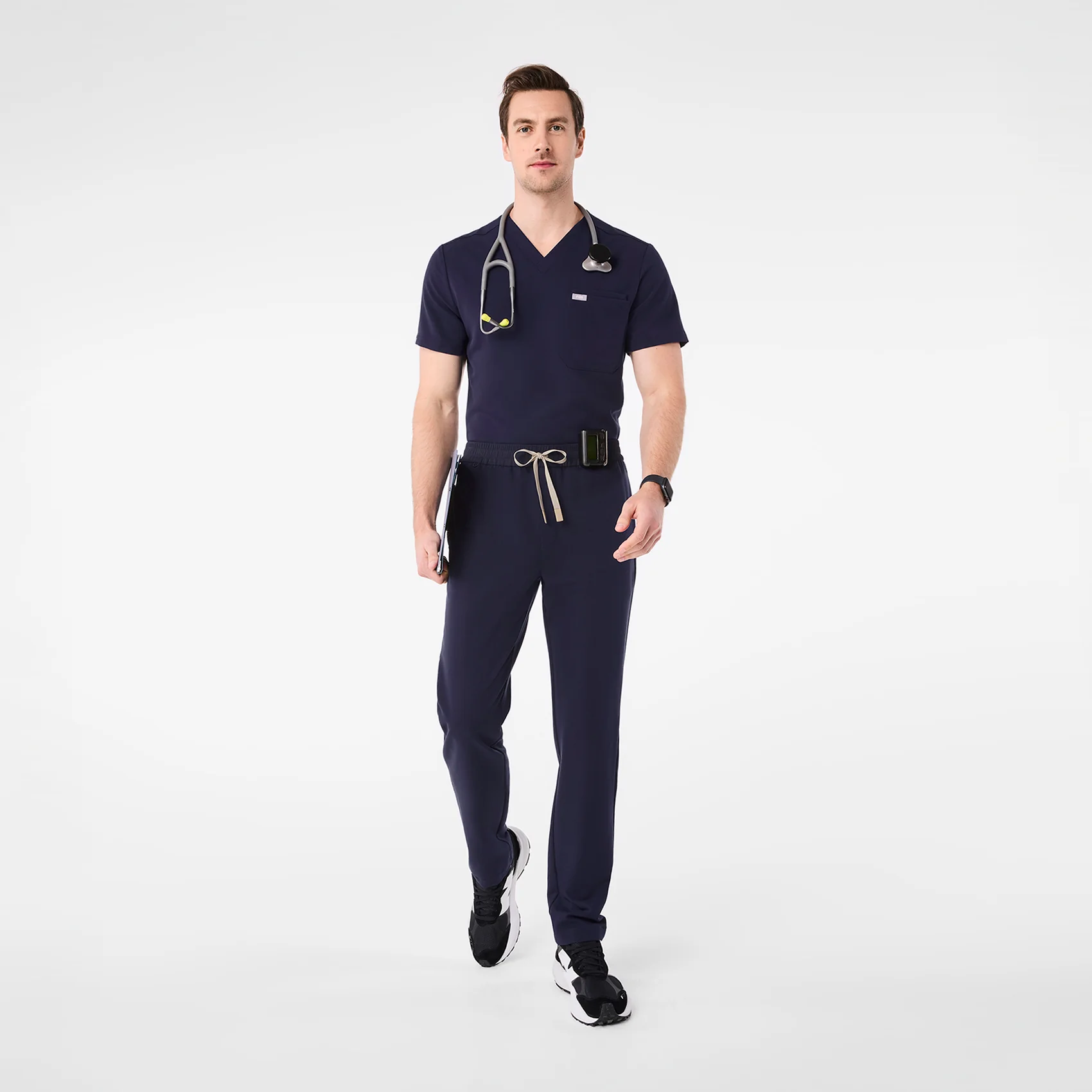 men's Navy Lloyd Slim Tapered - Scrub Pant - Image 2