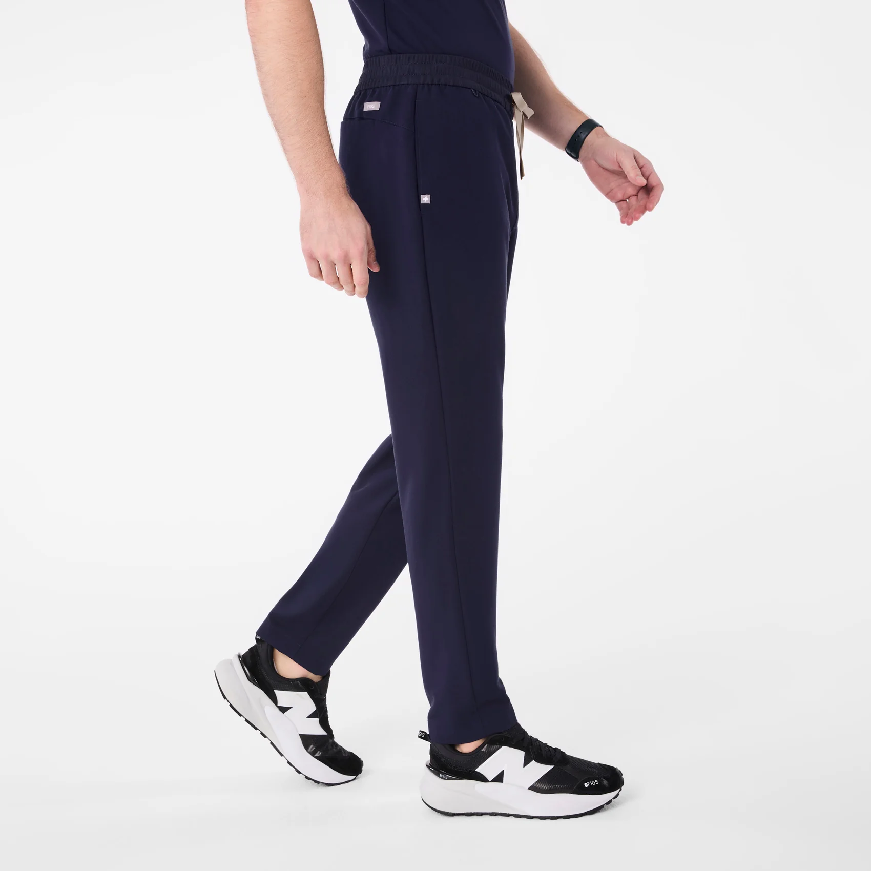 men's Navy Lloyd Slim Tapered - Scrub Pant - Image 3