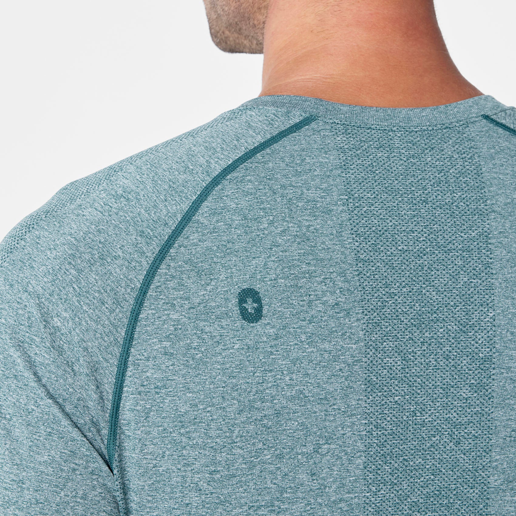men's Caribbean Blue Makato Seamless - Longsleeve Underscrub - Image 5