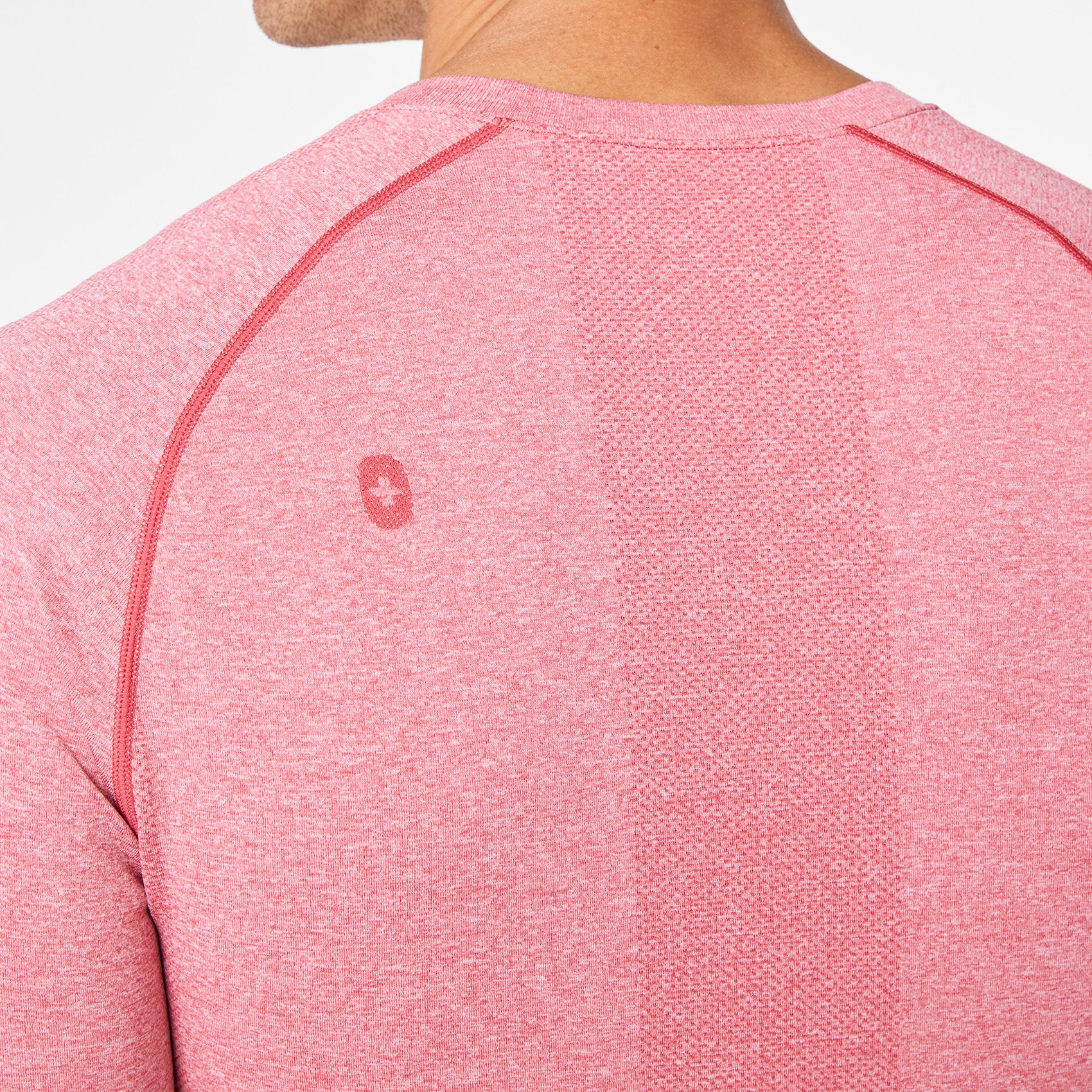 men's Pulmonary Pink Makato Seamless - Longsleeve Underscrub - Image 5