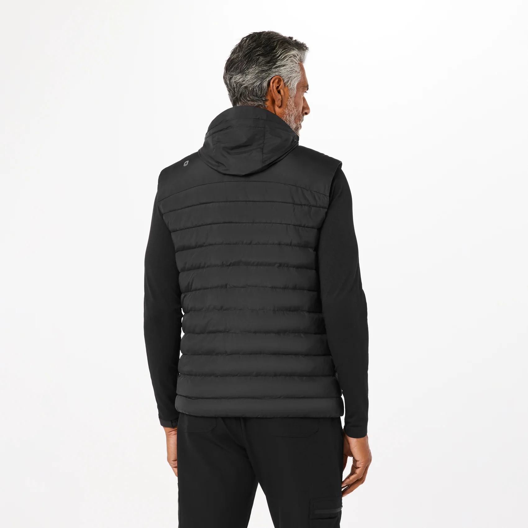 men's Black On-Shift™ Packable - Puffer Vest - Image 4
