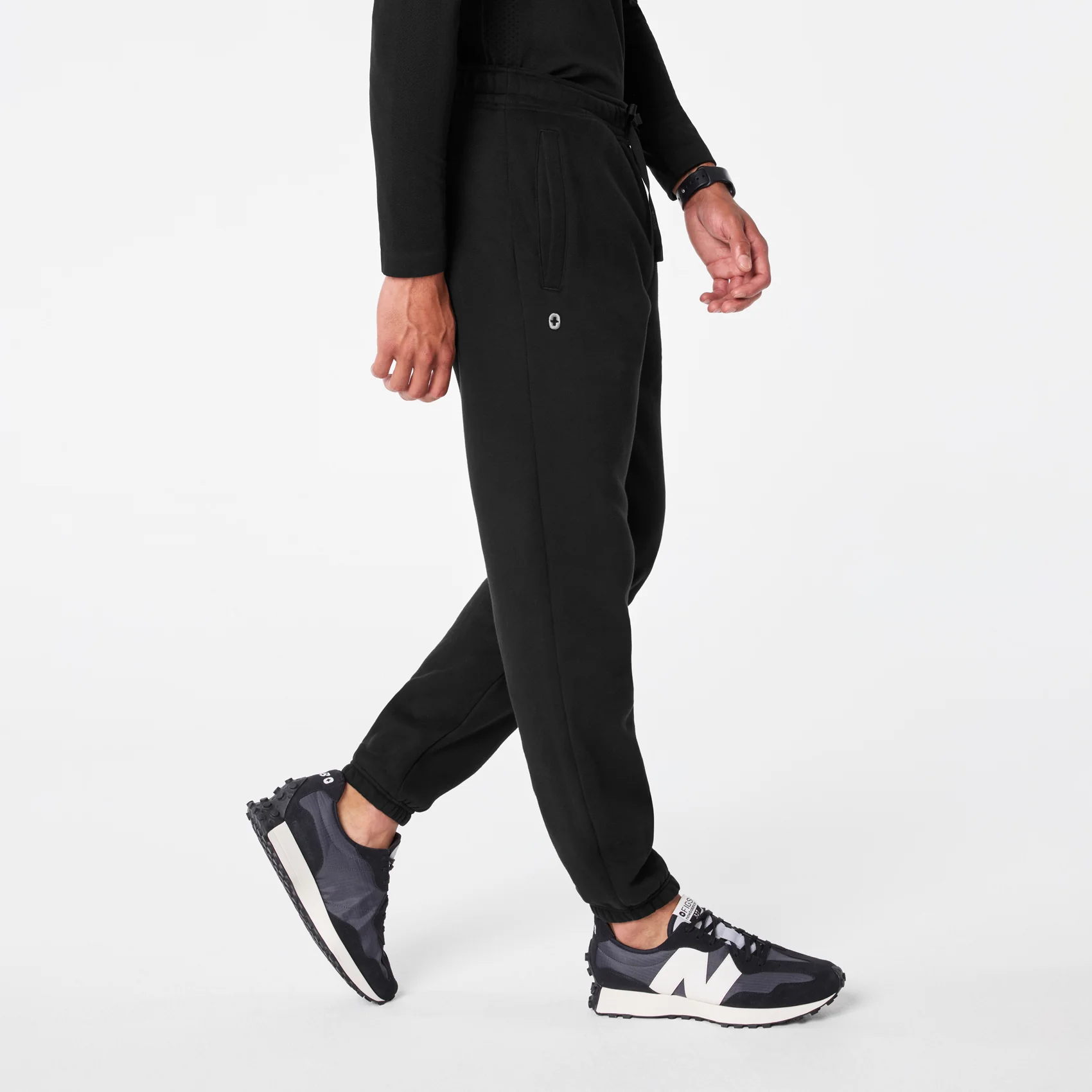men's Black Off-Shift Relaxed - Jogger Sweatpant™ - Image 3