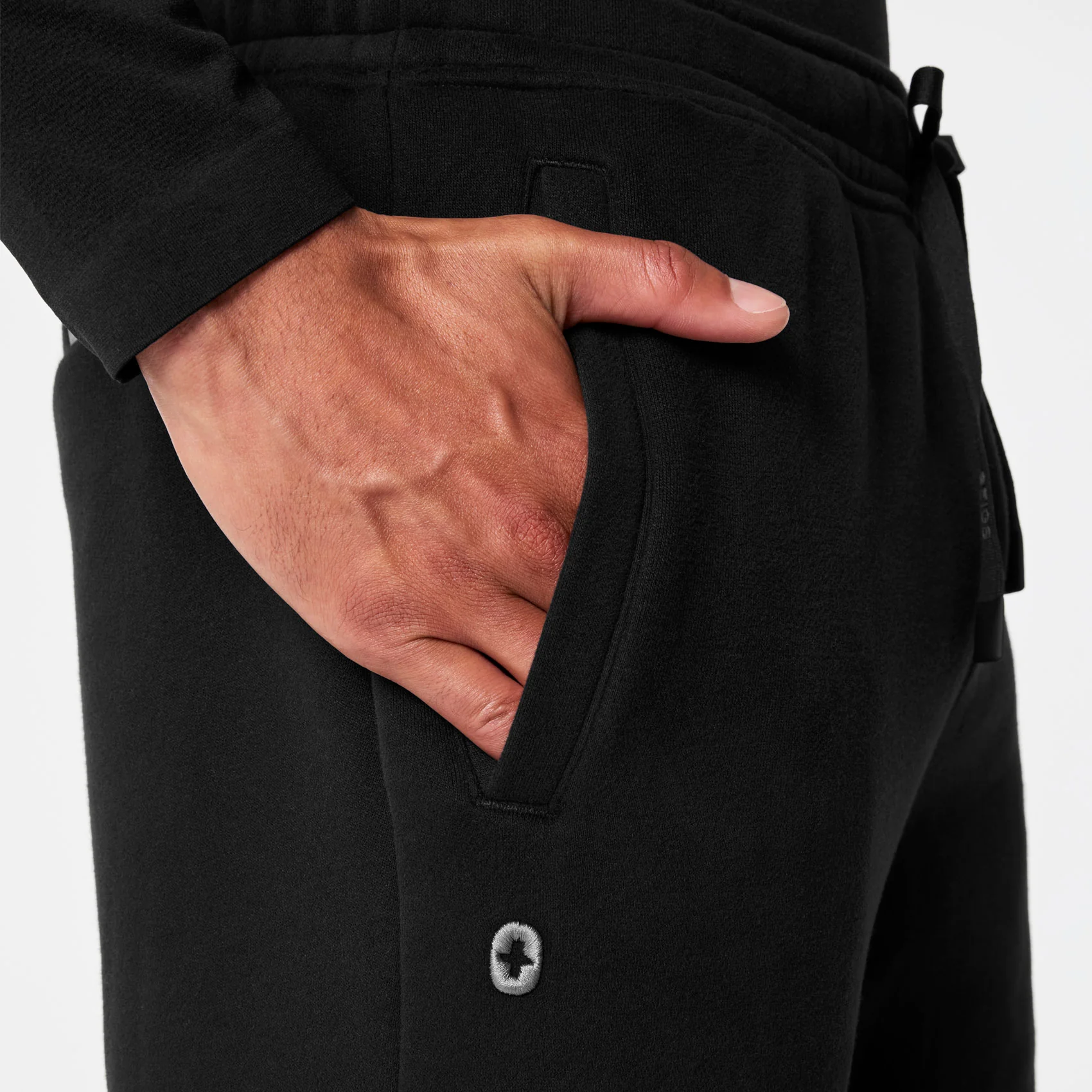 men's Black Off-Shift Relaxed - Jogger Sweatpant™ - Image 7