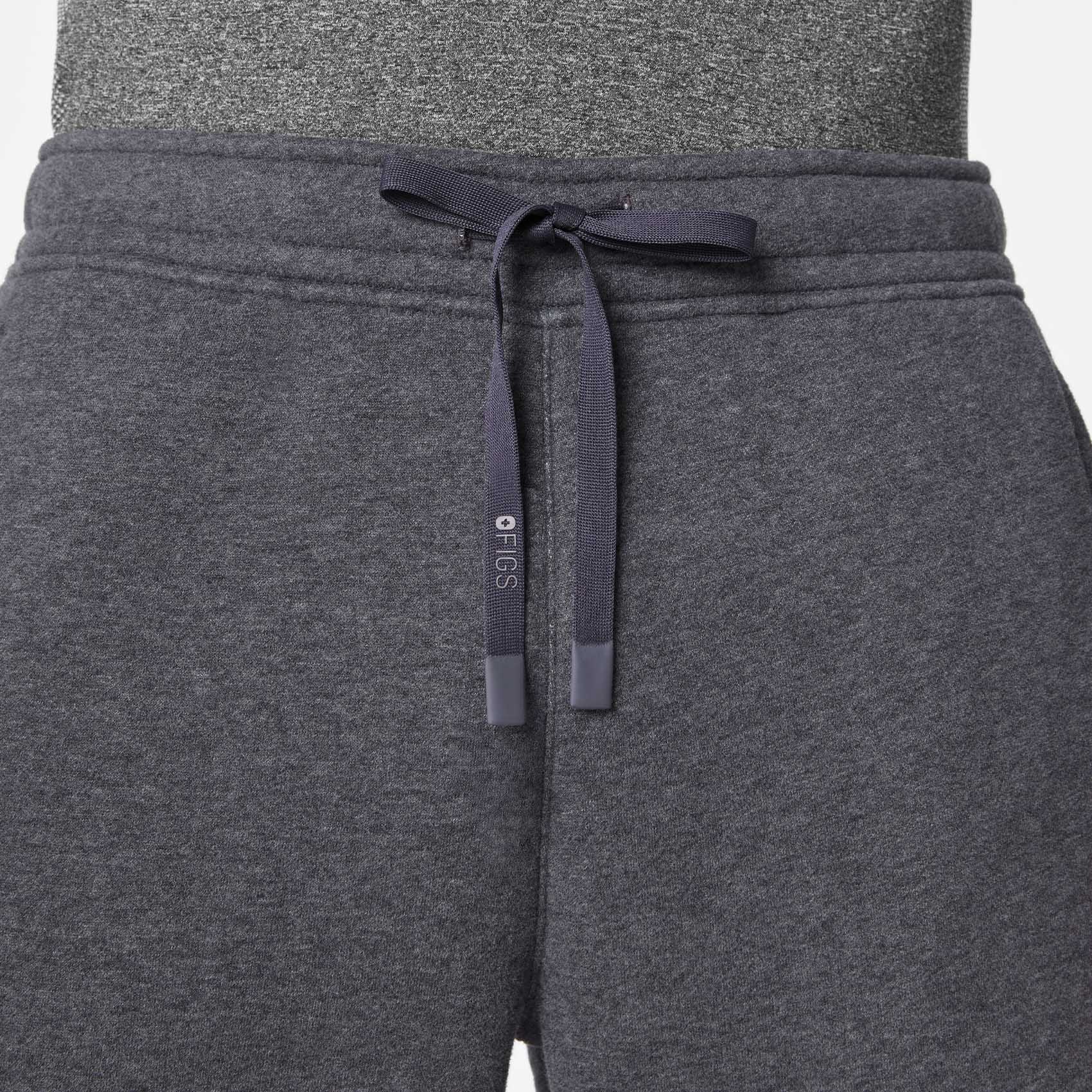 men's Charcoal Heather Grey Off-Shift Relaxed - Jogger Sweatpant™ - Image 5
