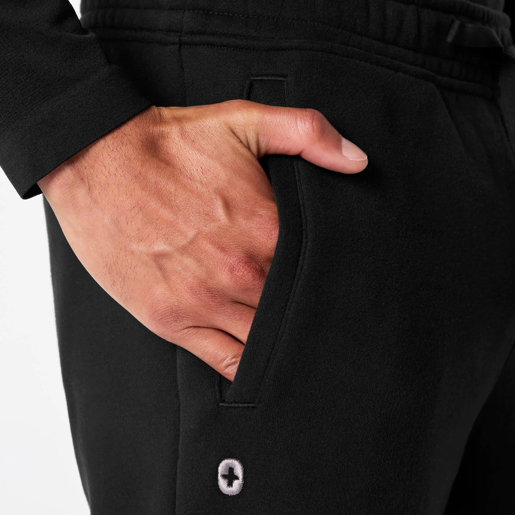 men's Black Off-Shift Straight Leg - Sweatpant™ - Image 6