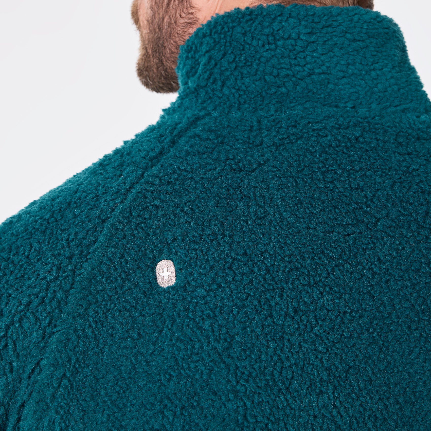 men's Caribbean Blue On Shift High Pile - Bomber Jacket™ - Image 5