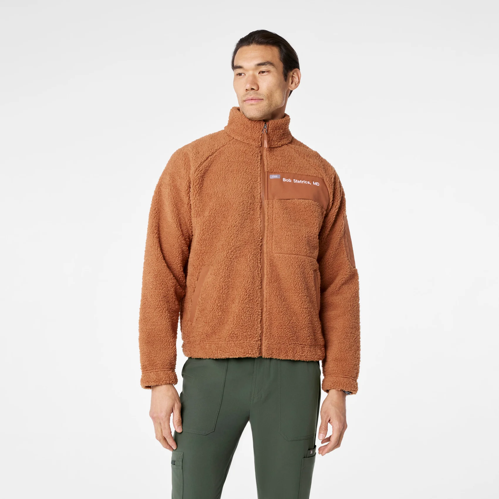 men's Mocha On Shift High Pile - Bomber Jacket™