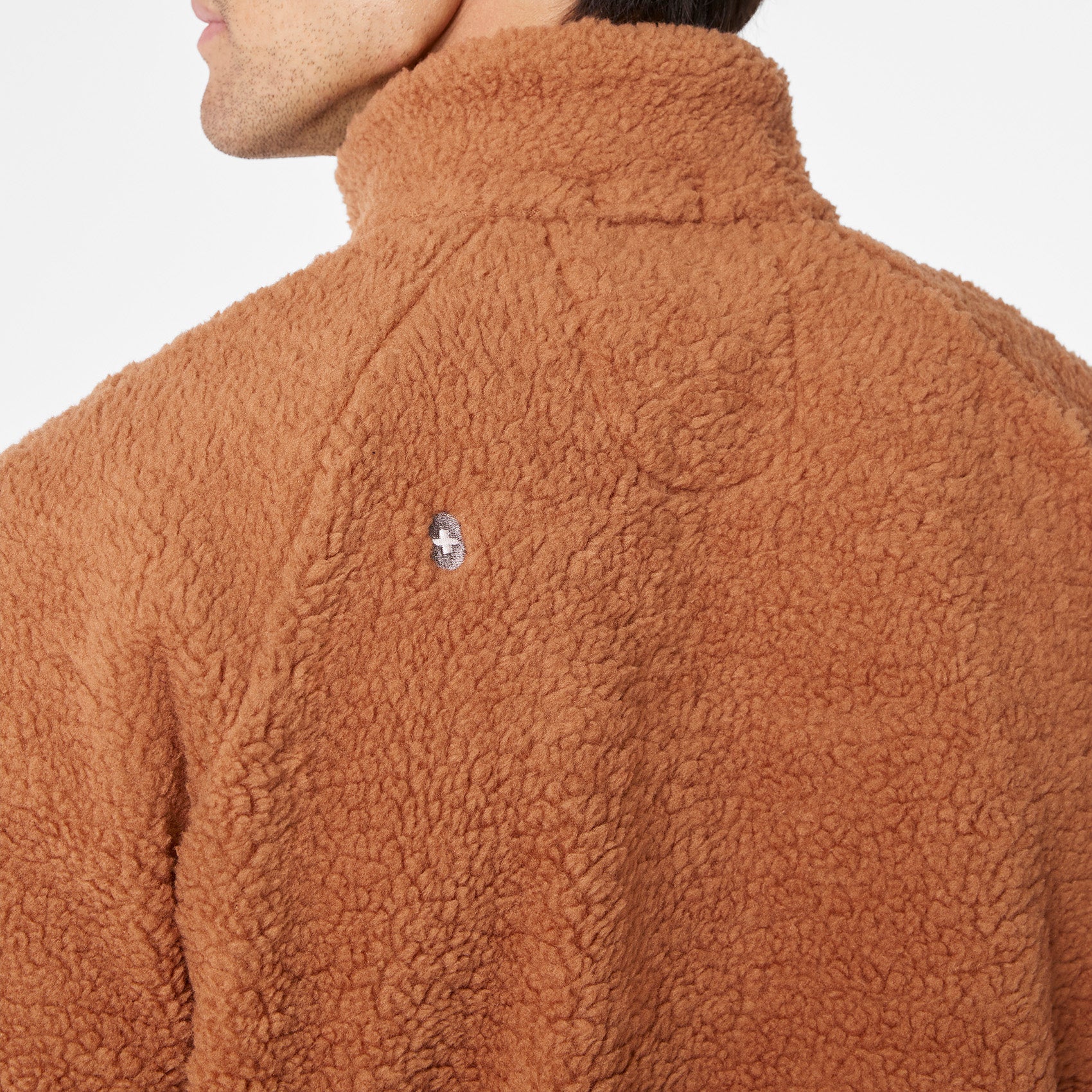 men's Mocha On Shift High Pile - Bomber Jacket™ - Image 8