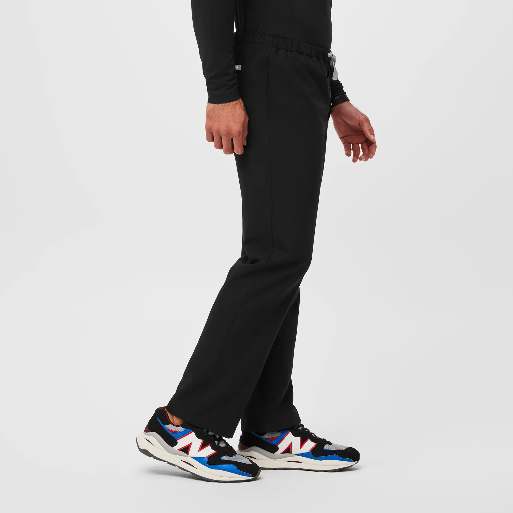 men's Black Pisco™ Basic Scrub Pants (3XL - 6XL) - Image 3