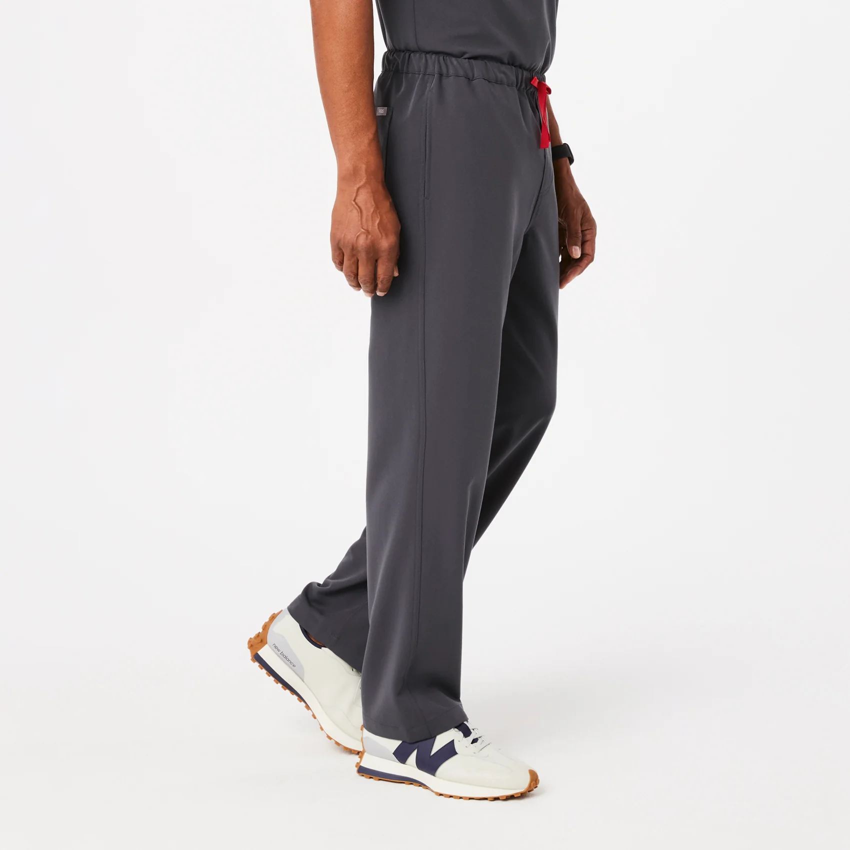 men's Charcoal Pisco™ - Basic Scrub Pants (3XL - 6XL) - Image 3