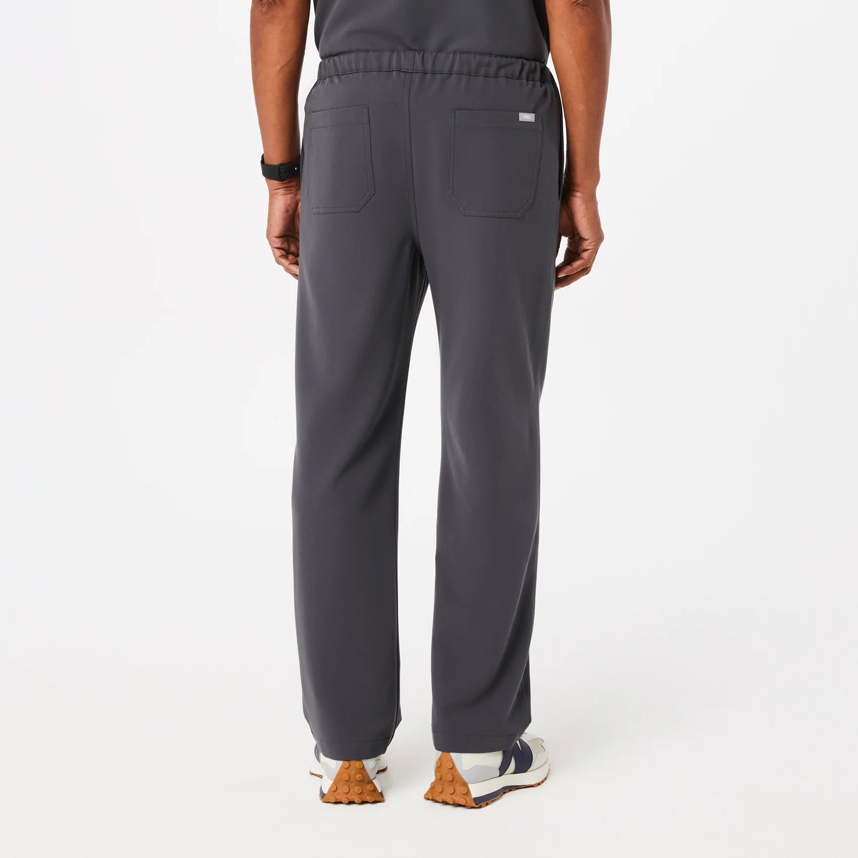 men's Charcoal Pisco™ - Basic Scrub Pants (3XL - 6XL) - Image 4