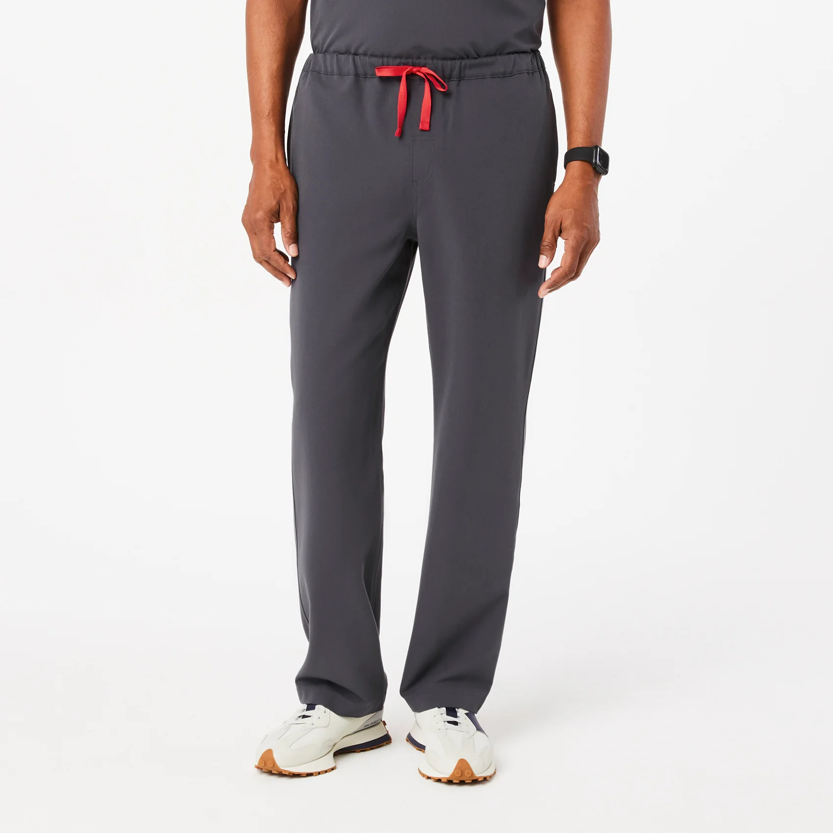 men's Charcoal Pisco™- Short Basic Scrub Pants (3XL - 6XL)