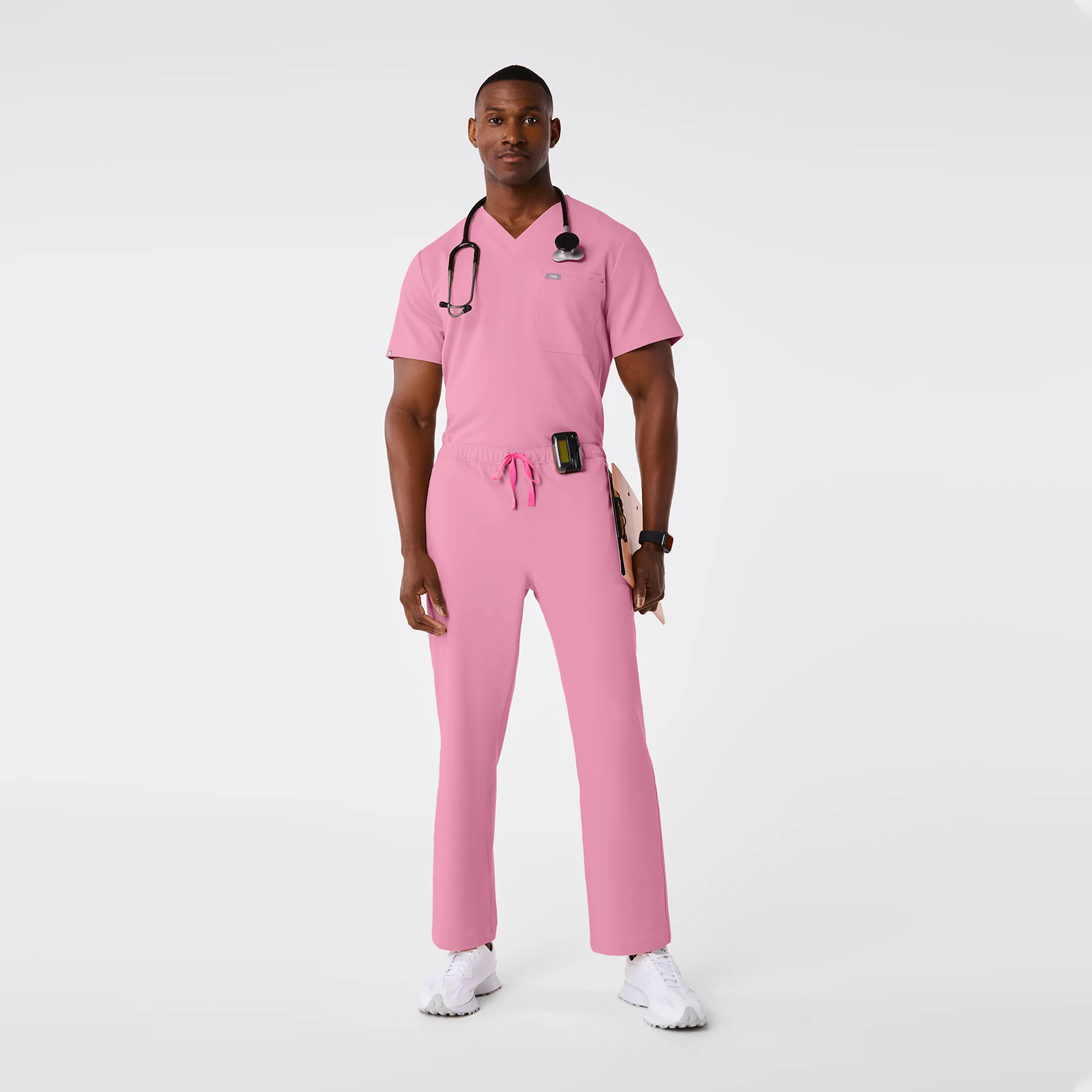 men's Chalk Pink Pisco - Short Basic Scrub Pant™ - Image 2