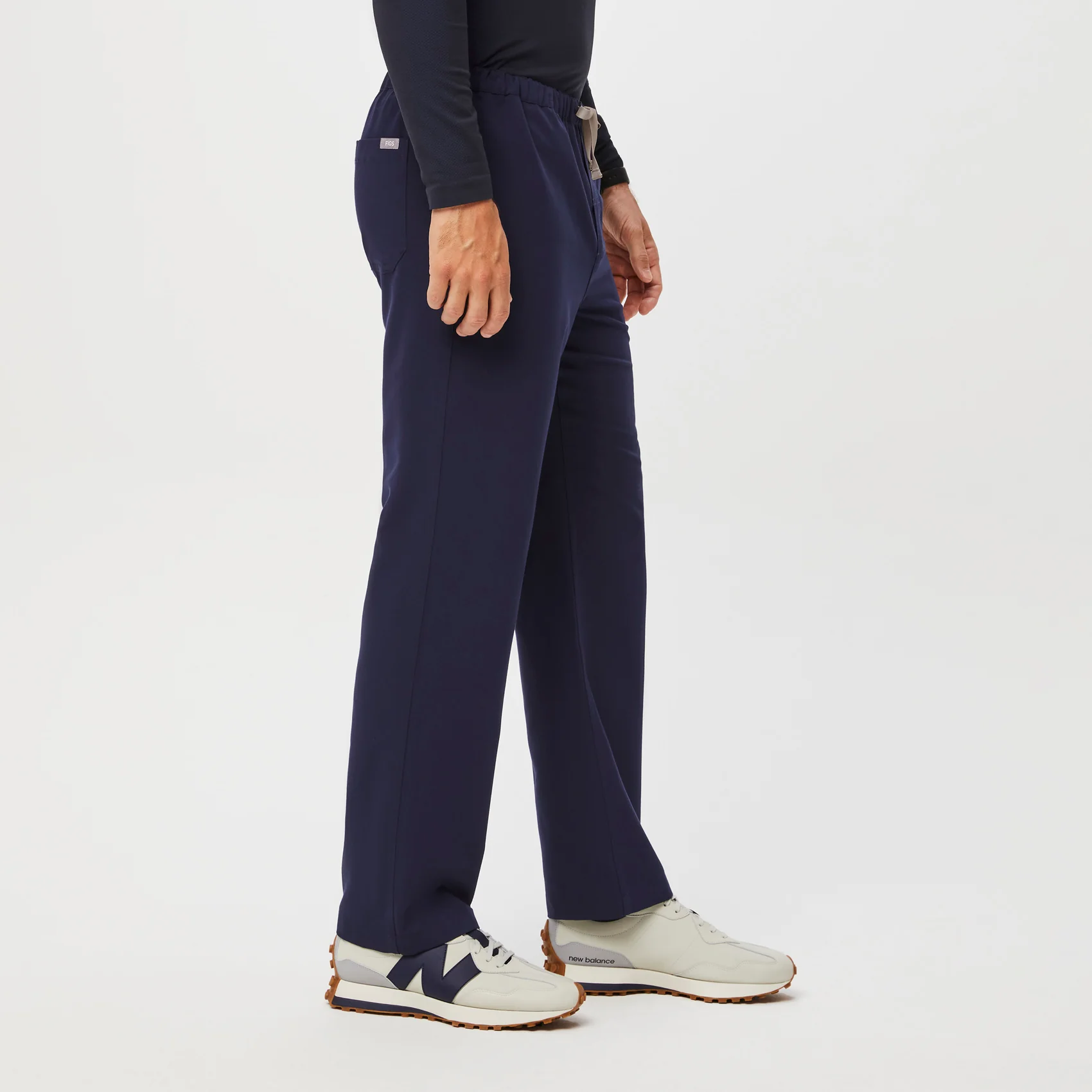 Men's Navy Pisco™ - Tall Basic Scrub Pants - Image 3