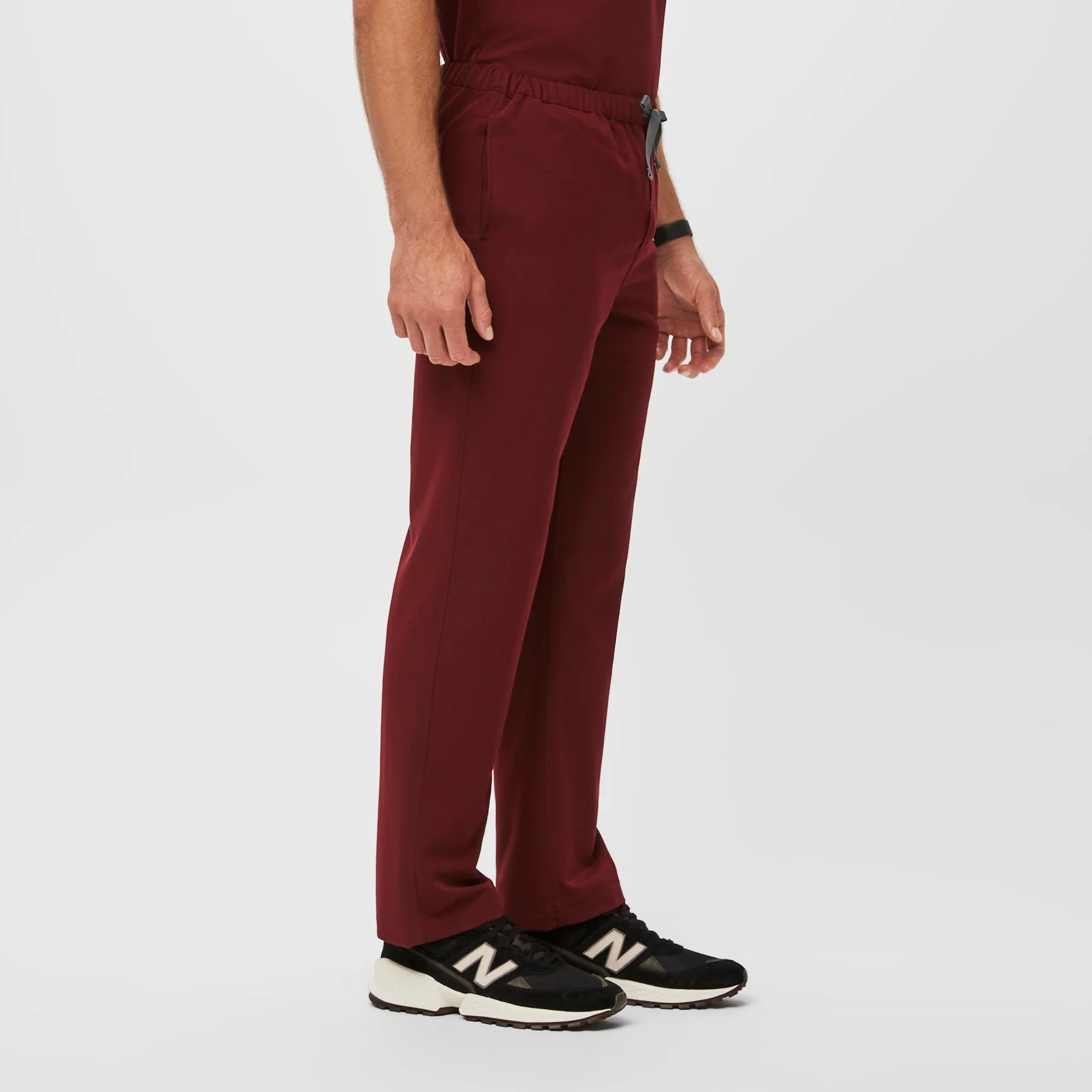 men's Burgundy Pisco™ - Tall Basic Scrub Pants (3XL - 6XL) - Image 3