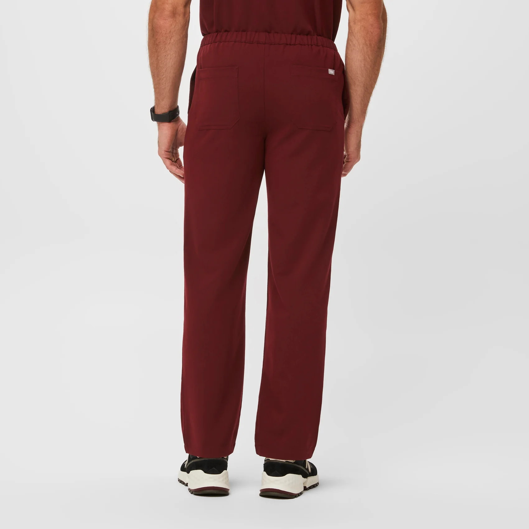 men's Burgundy Pisco™ - Tall Basic Scrub Pants (3XL - 6XL) - Image 4