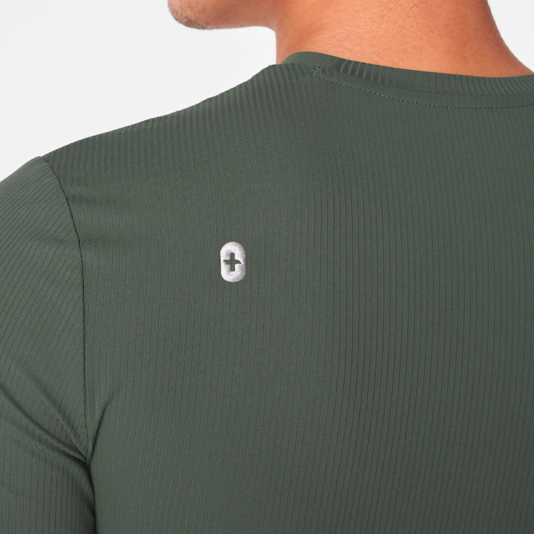 men's Moss Ribbed - Longsleeve Underscrub - Image 3