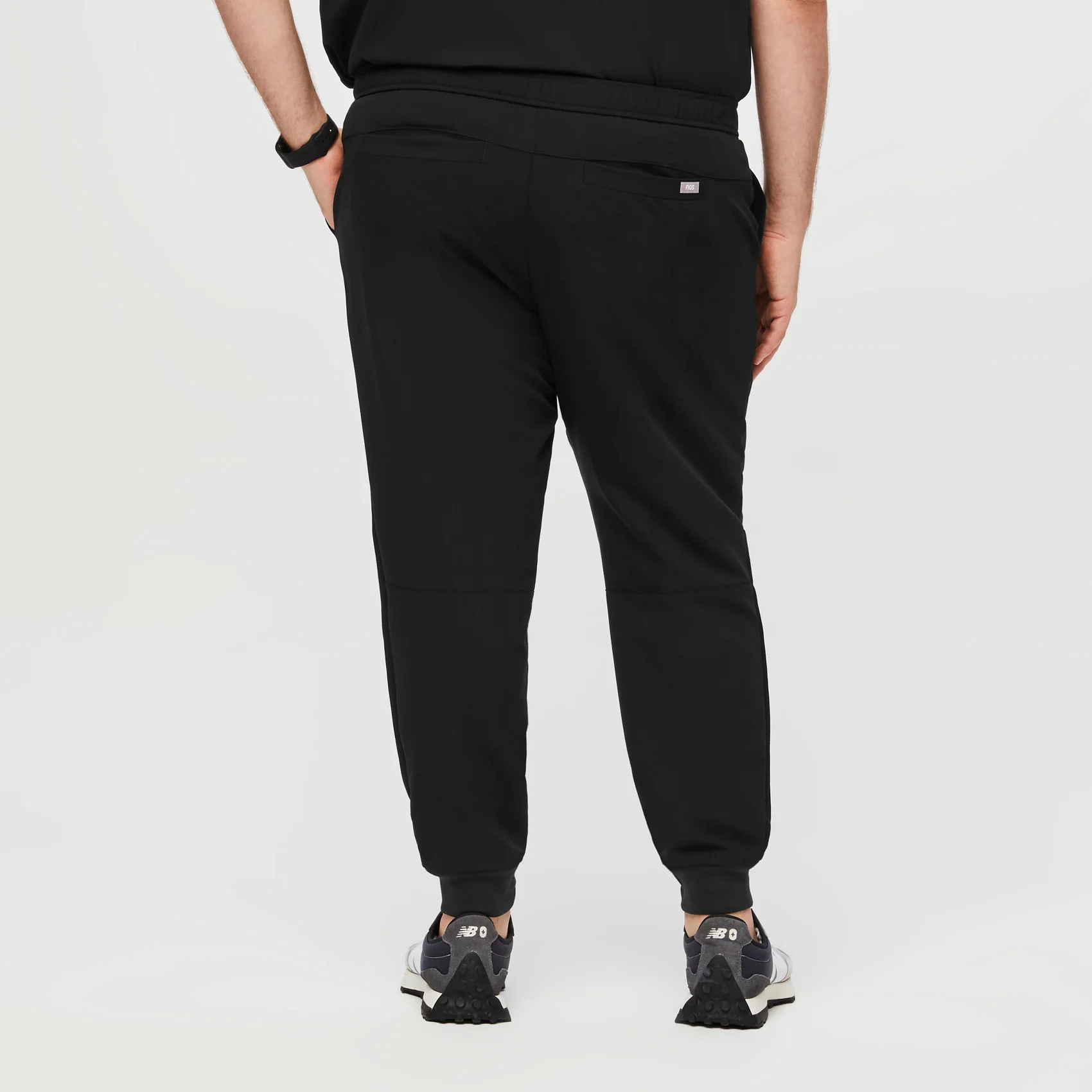 men's Black Tansen™ Jogger Scrub Pants (3XL - 6XL) - Image 4