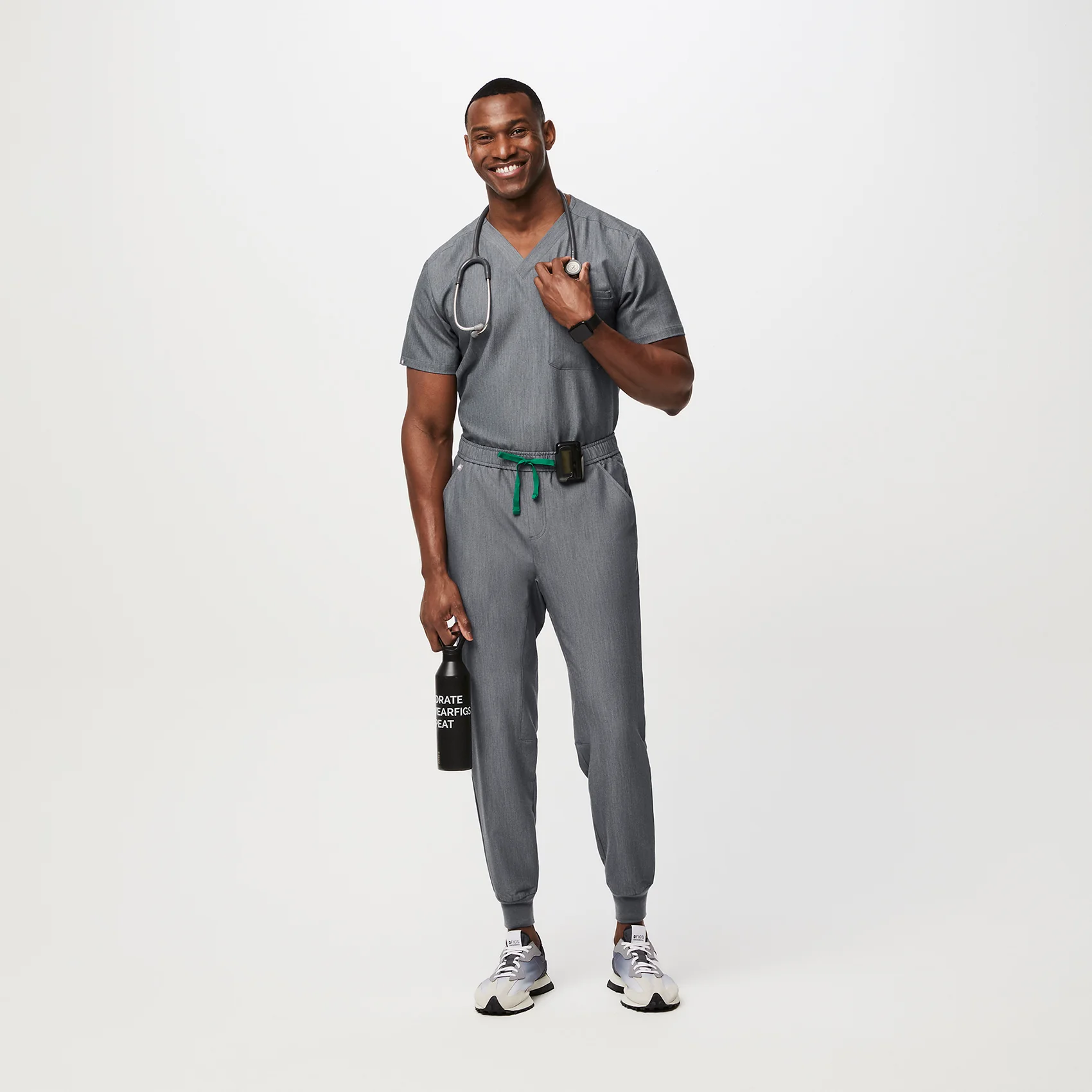 Men's Graphite Tansen™ - Short Jogger Scrub Pants - Image 2