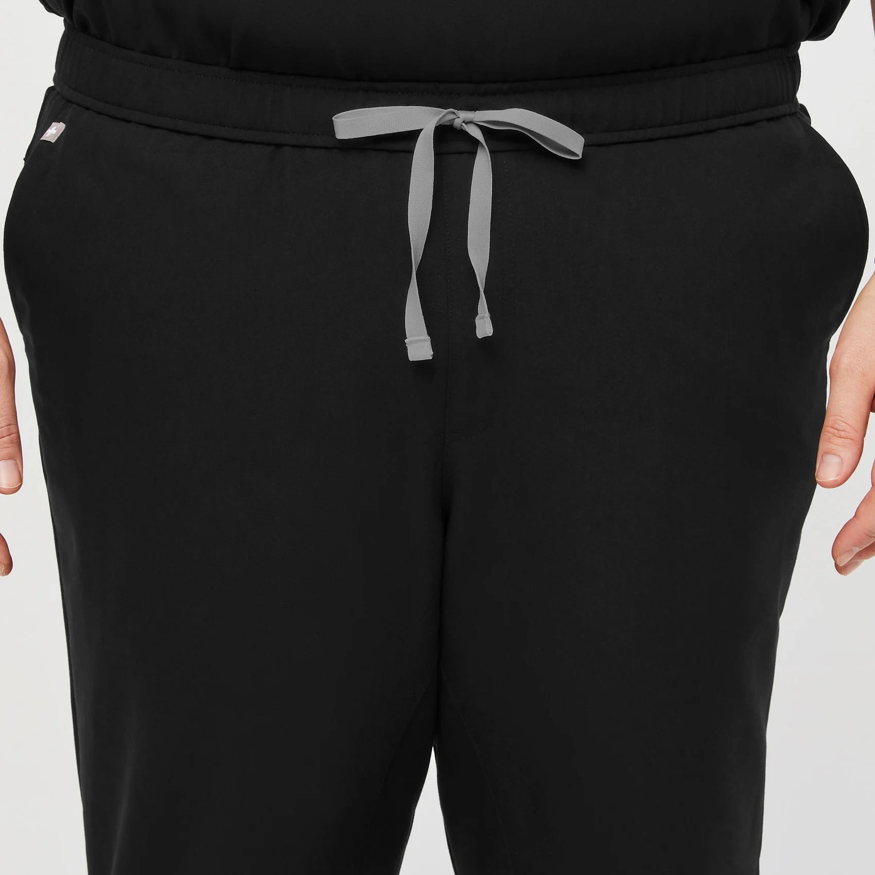 men's Black Tansen™ - Short Jogger Scrub Pants (3XL - 6XL) - Image 5