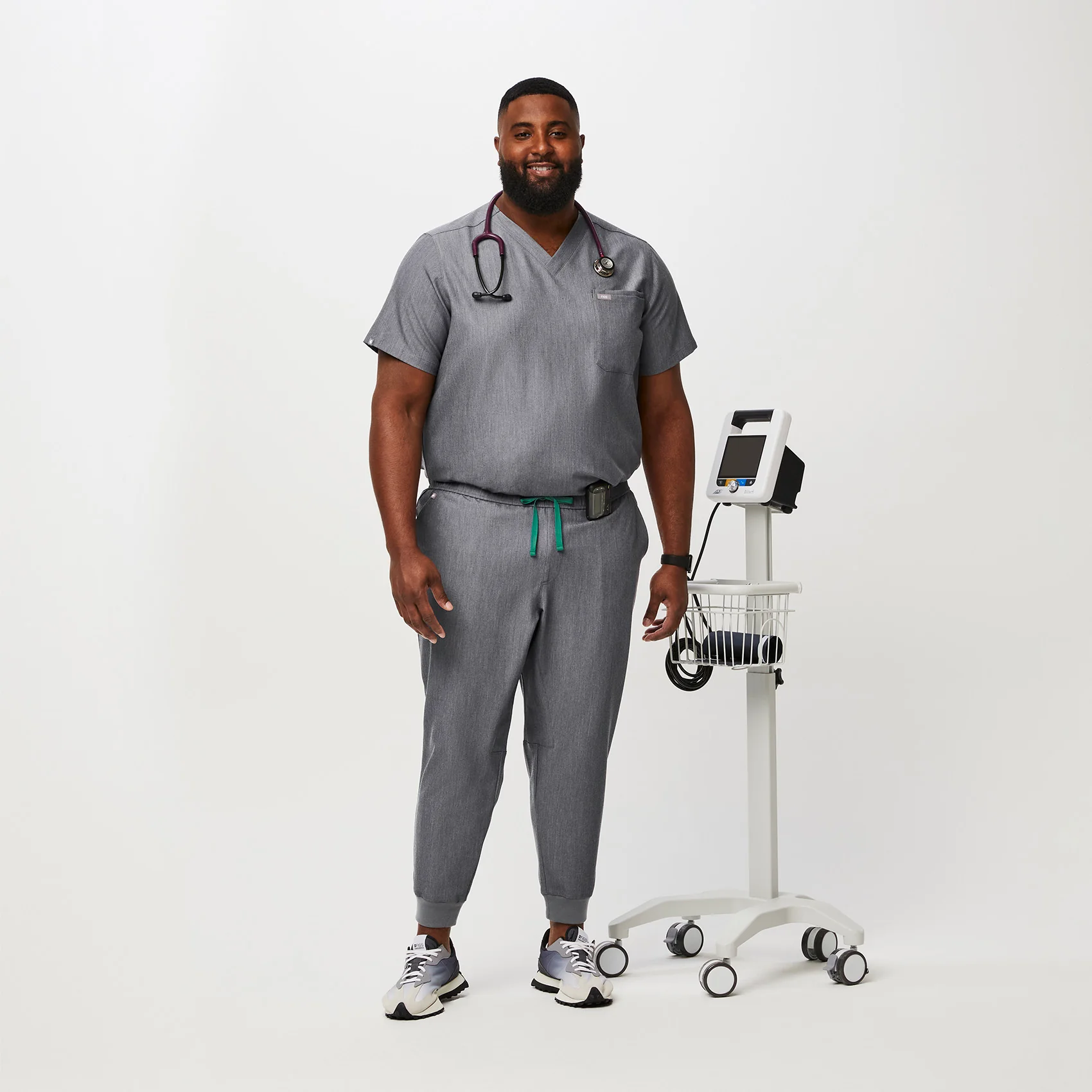 men's Graphite Tansen™ - Short Jogger Scrub Pants (3XL - 6XL) - Image 2