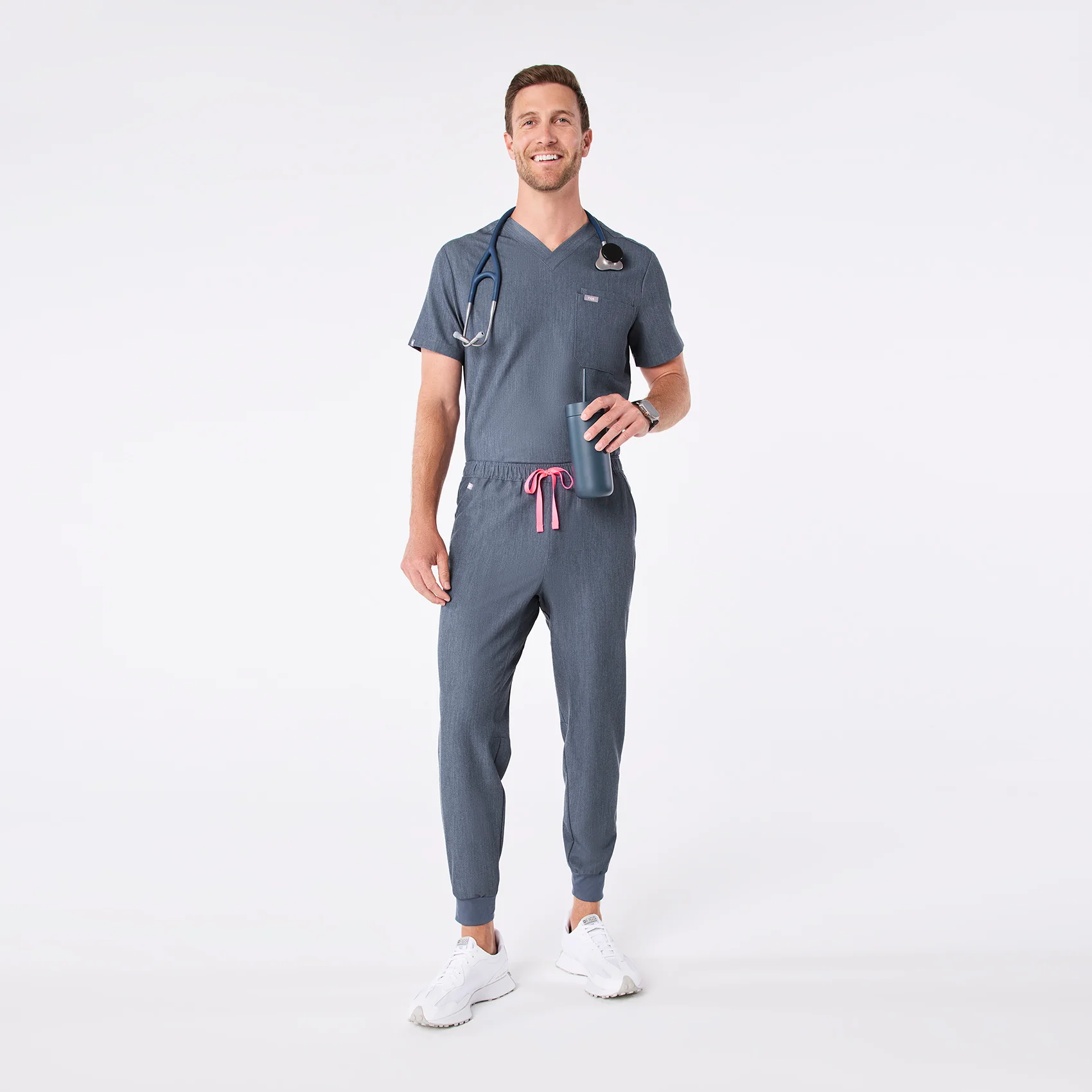 men's Heather Denim Tansen - Tall Jogger Scrub Pant™ - Image 2
