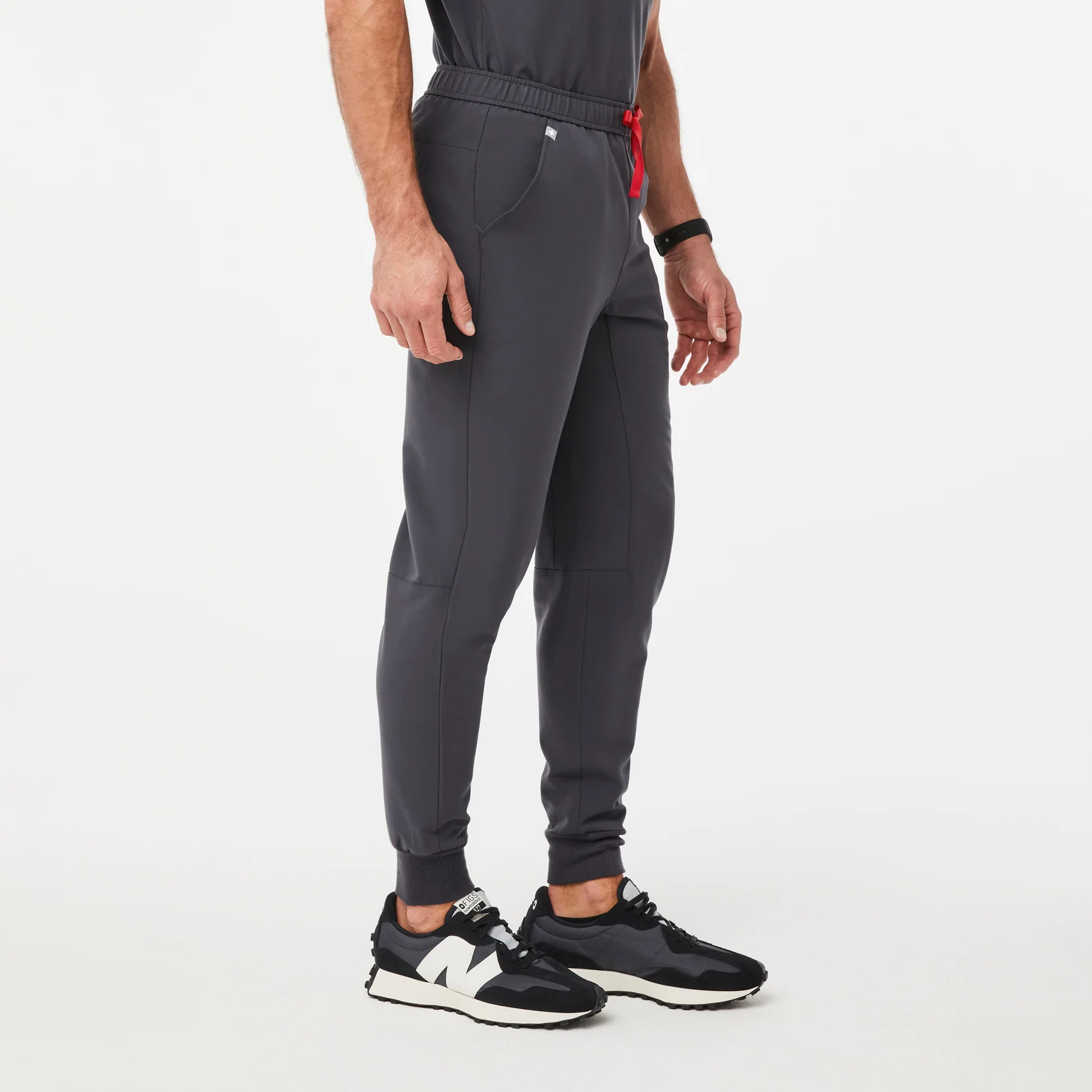 men's Charcoal Tansen™ - Tall Jogger Scrub Pants (3XL - 6XL) - Image 3