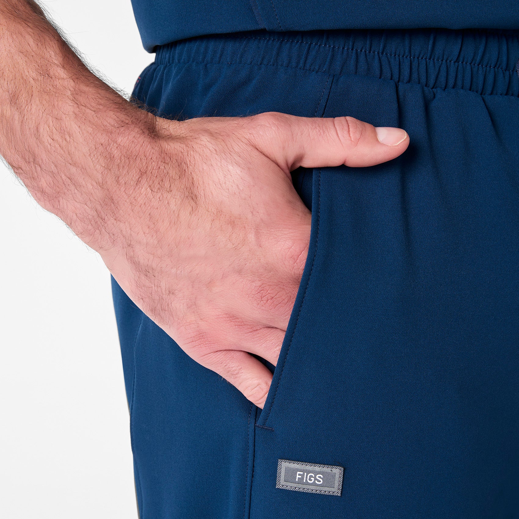 men's Team Usa Blue FIGS x Team USA FIBREx Relaxed - Scrub Pant - Image 8