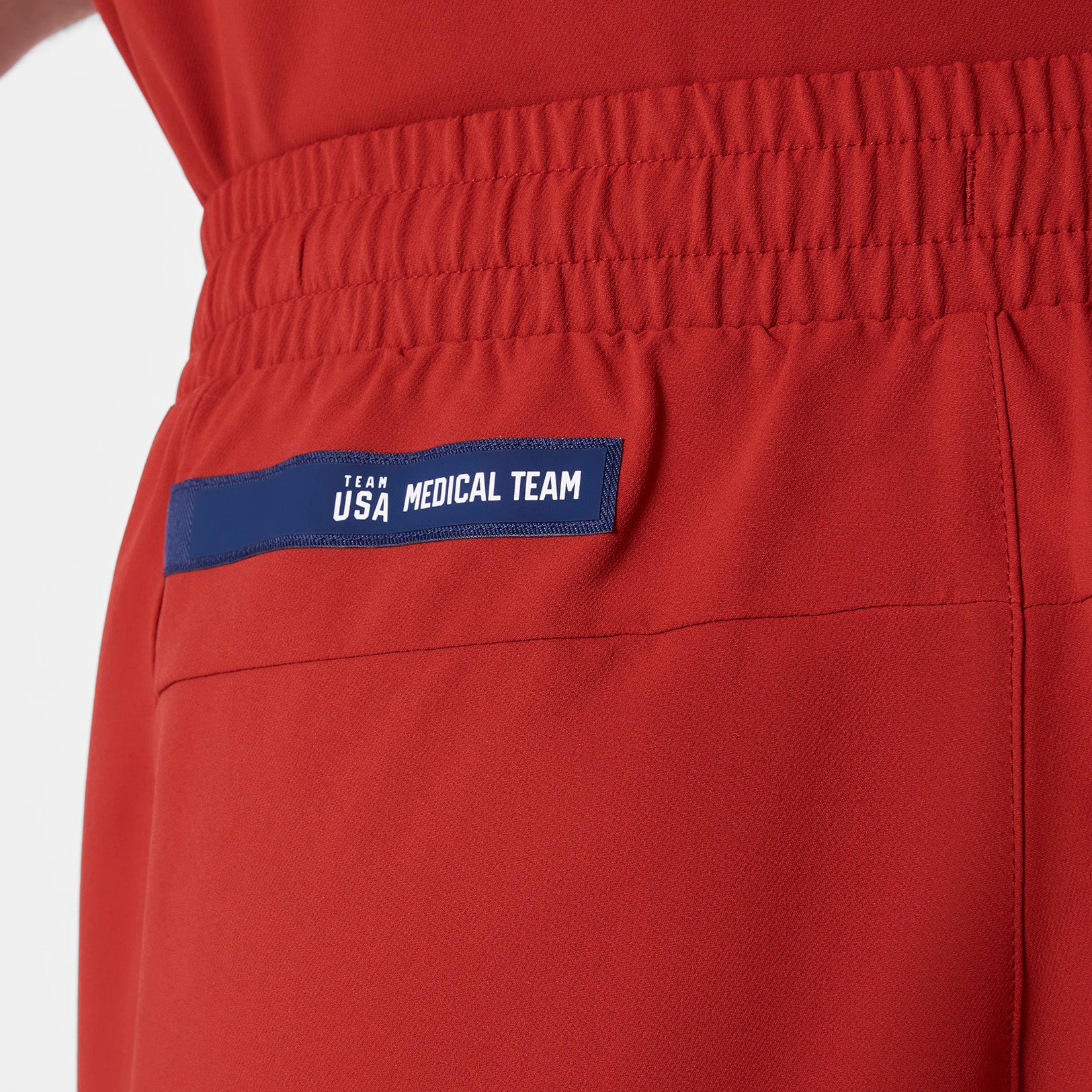 men's Team Usa Red FIGS x Team USA FIBREx Relaxed - Scrub Pant - Image 7